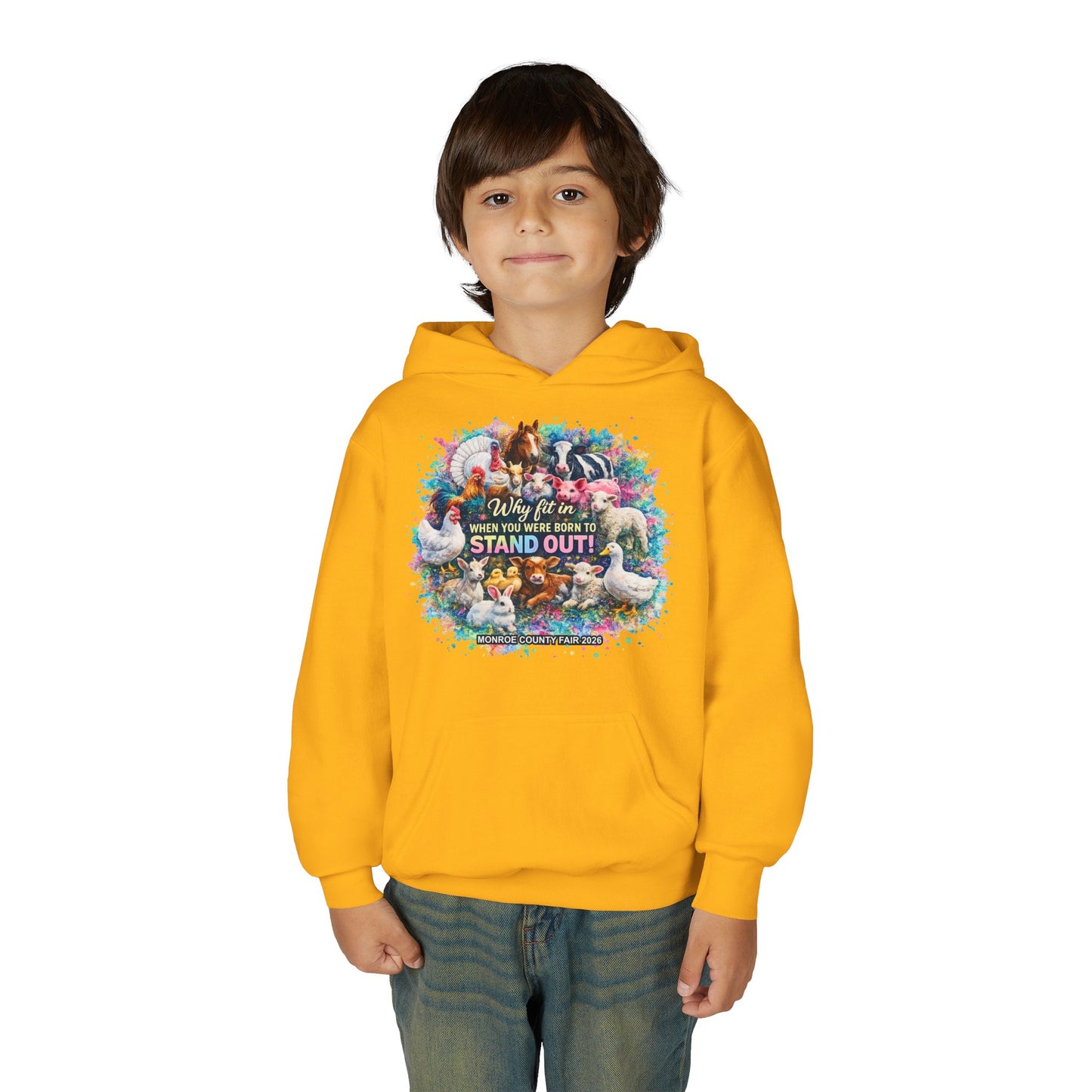 MONROE COUNTY FAIR 2026 - Youth Hoodie