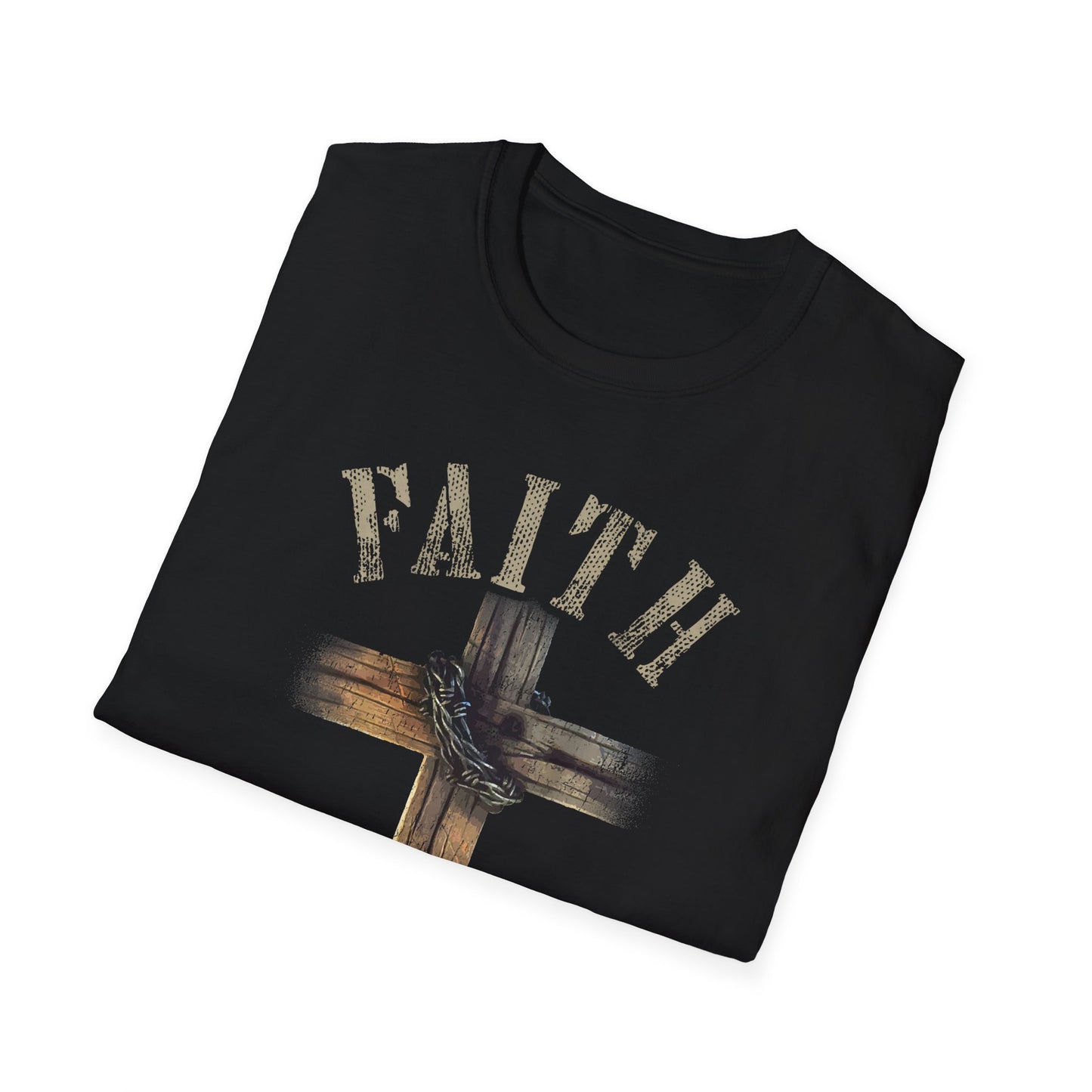 Faith Over Fear American Flag 2 T-Shirt