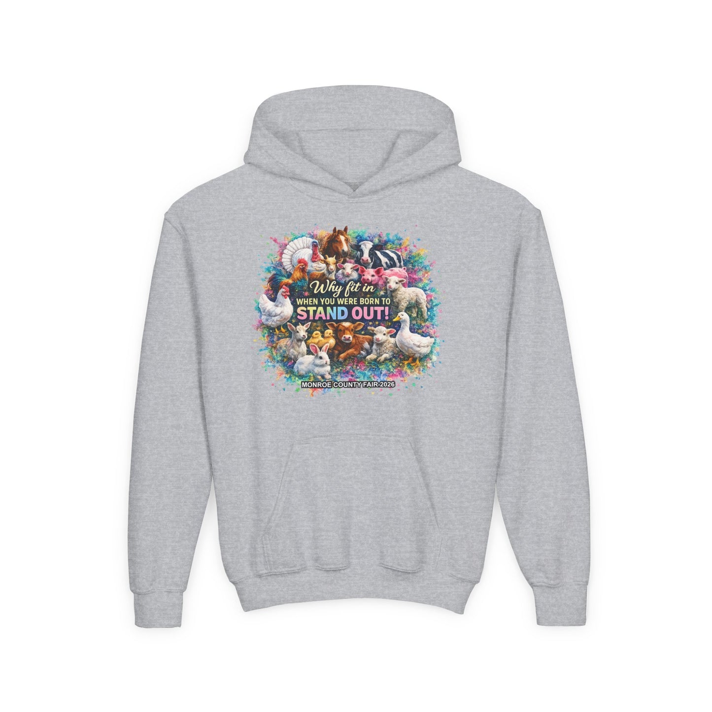 MONROE COUNTY FAIR 2026 - Youth Hoodie