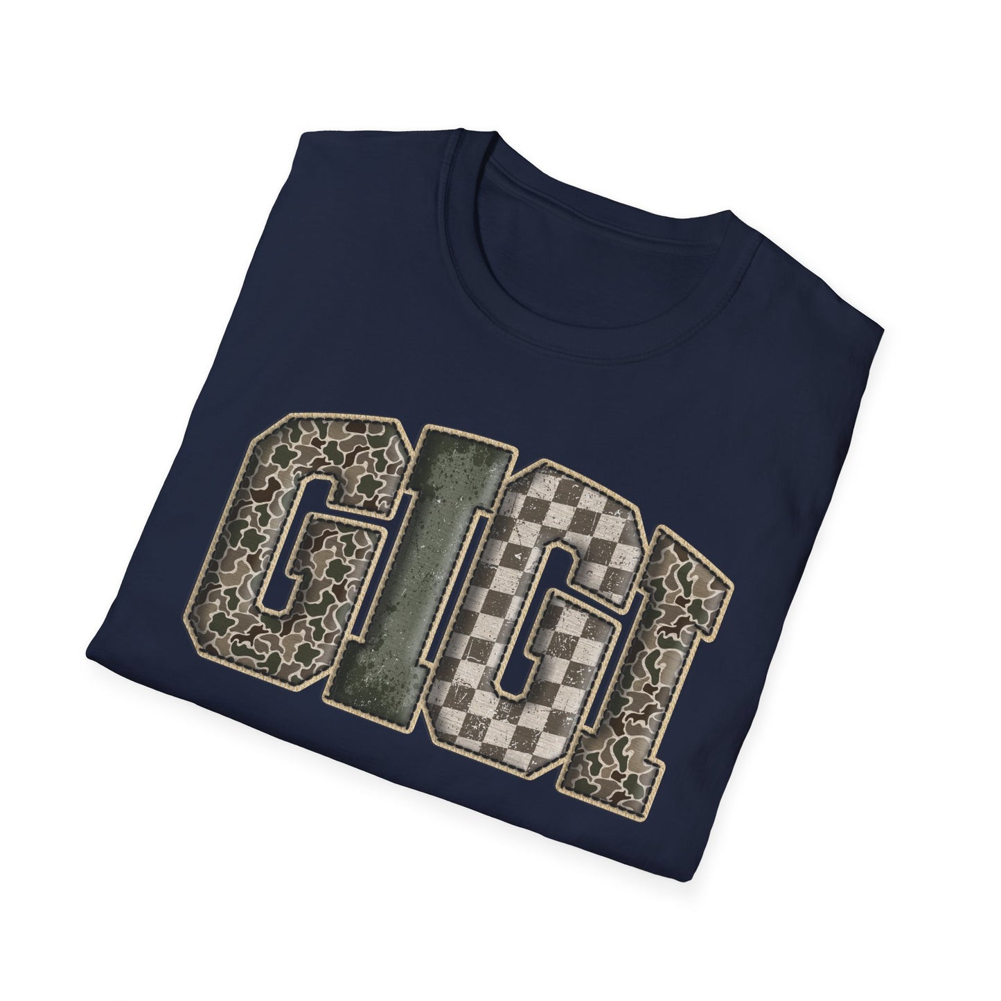 GIGI Camo Print T-Shirt