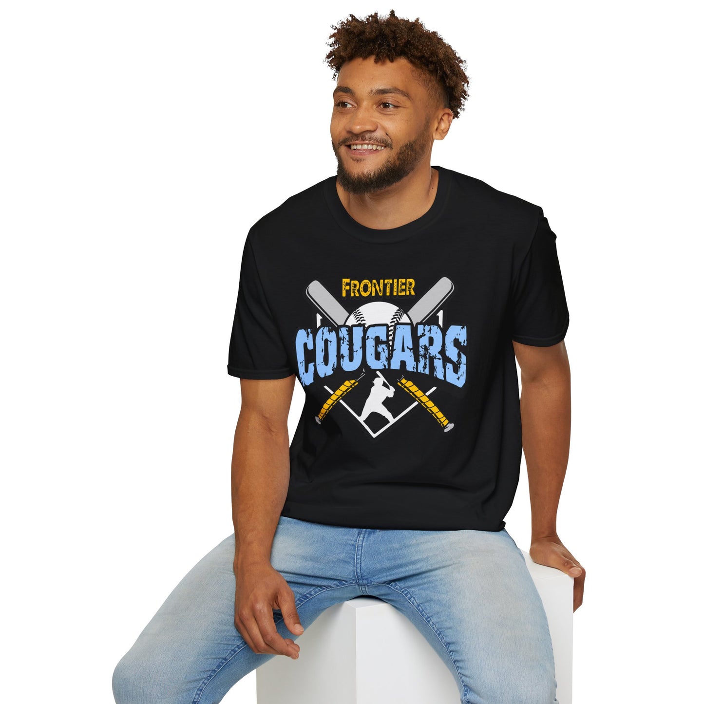 Frontier Cougars Baseball 2 T-Shirt