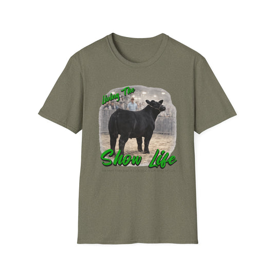 Living the Show Life - Cattle - Unisex T-Shirt