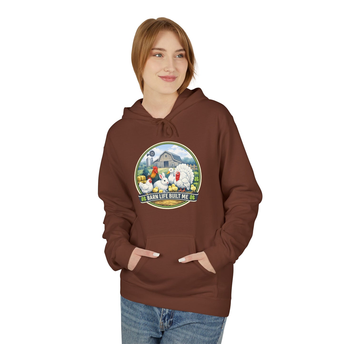 BARN LIFE BUILT ME - Small Animals - Hoodie