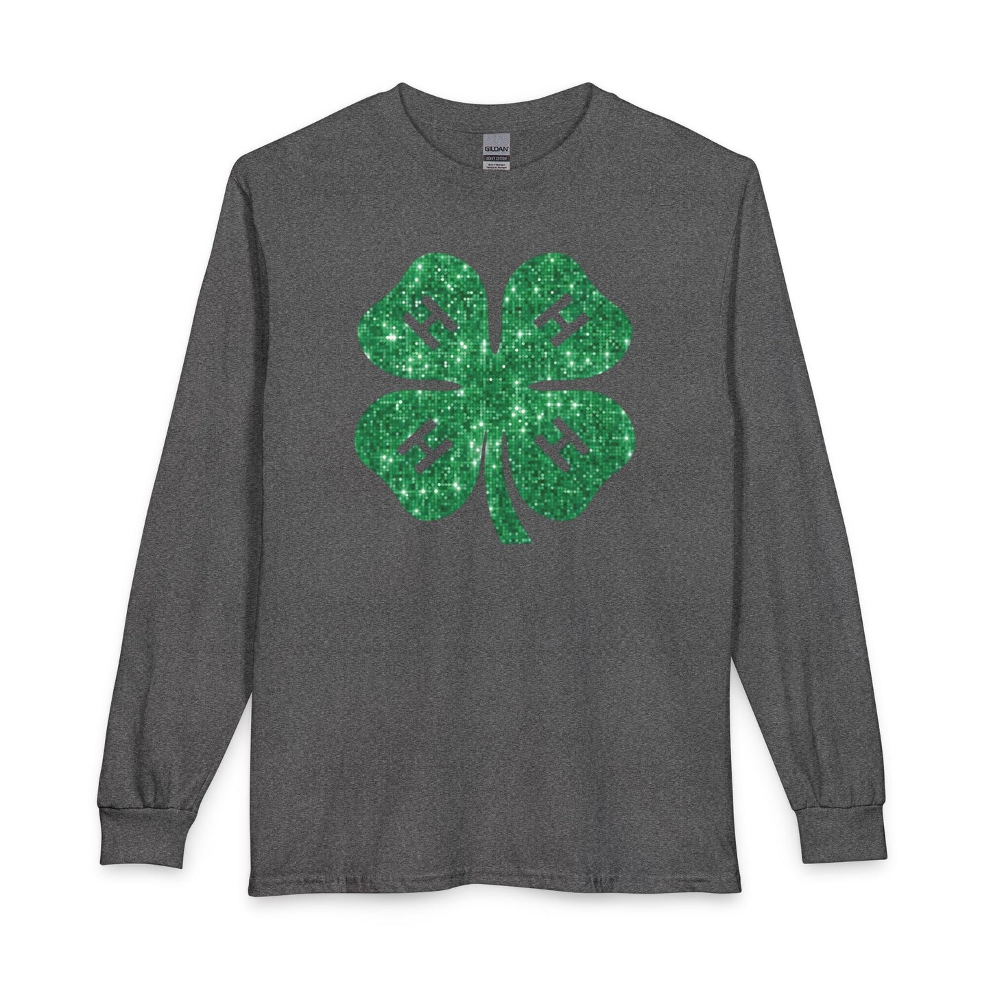 4-H GLITTER - Long Sleeve T-Shirt
