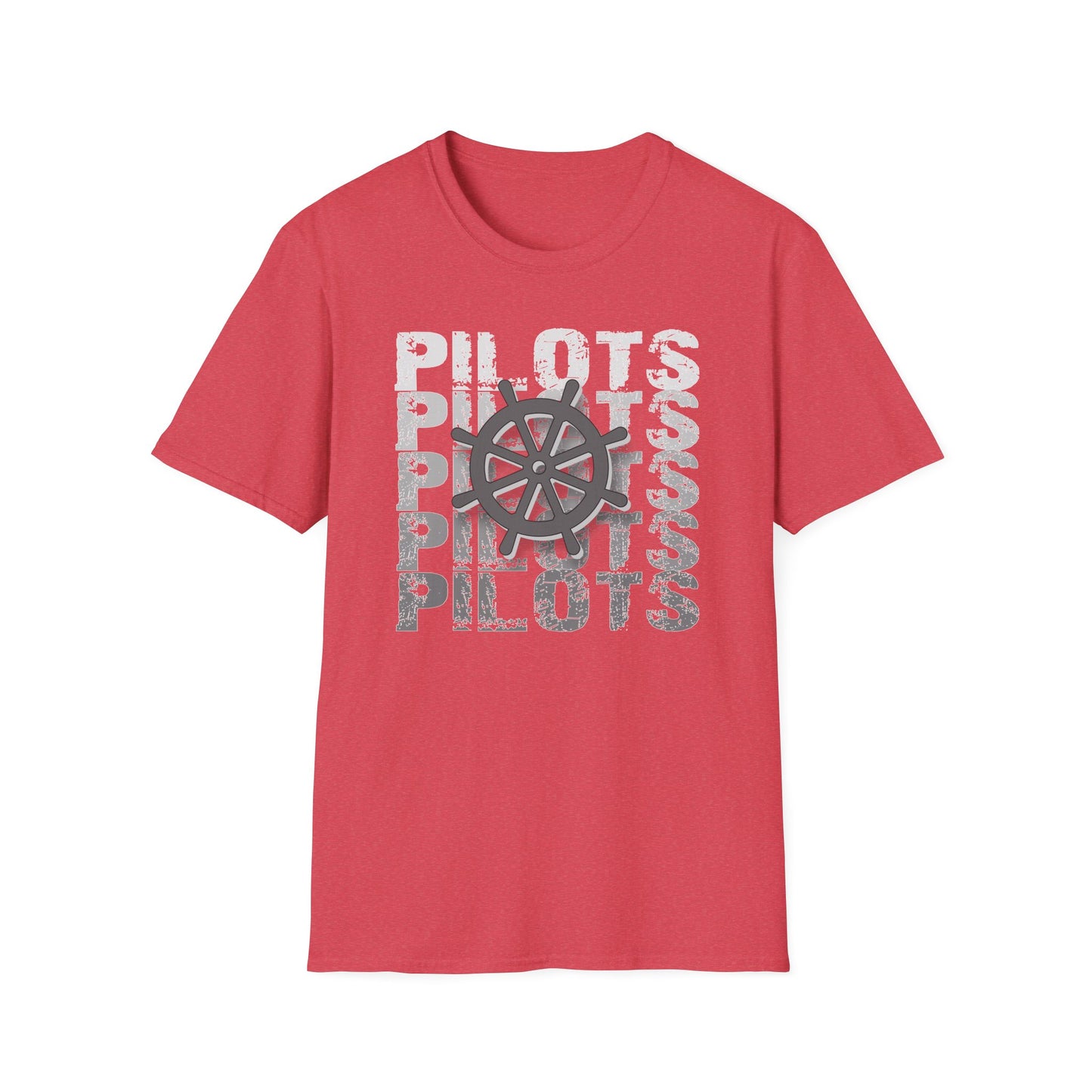 Pilots Stacked Wheel Unisex T-Shirt