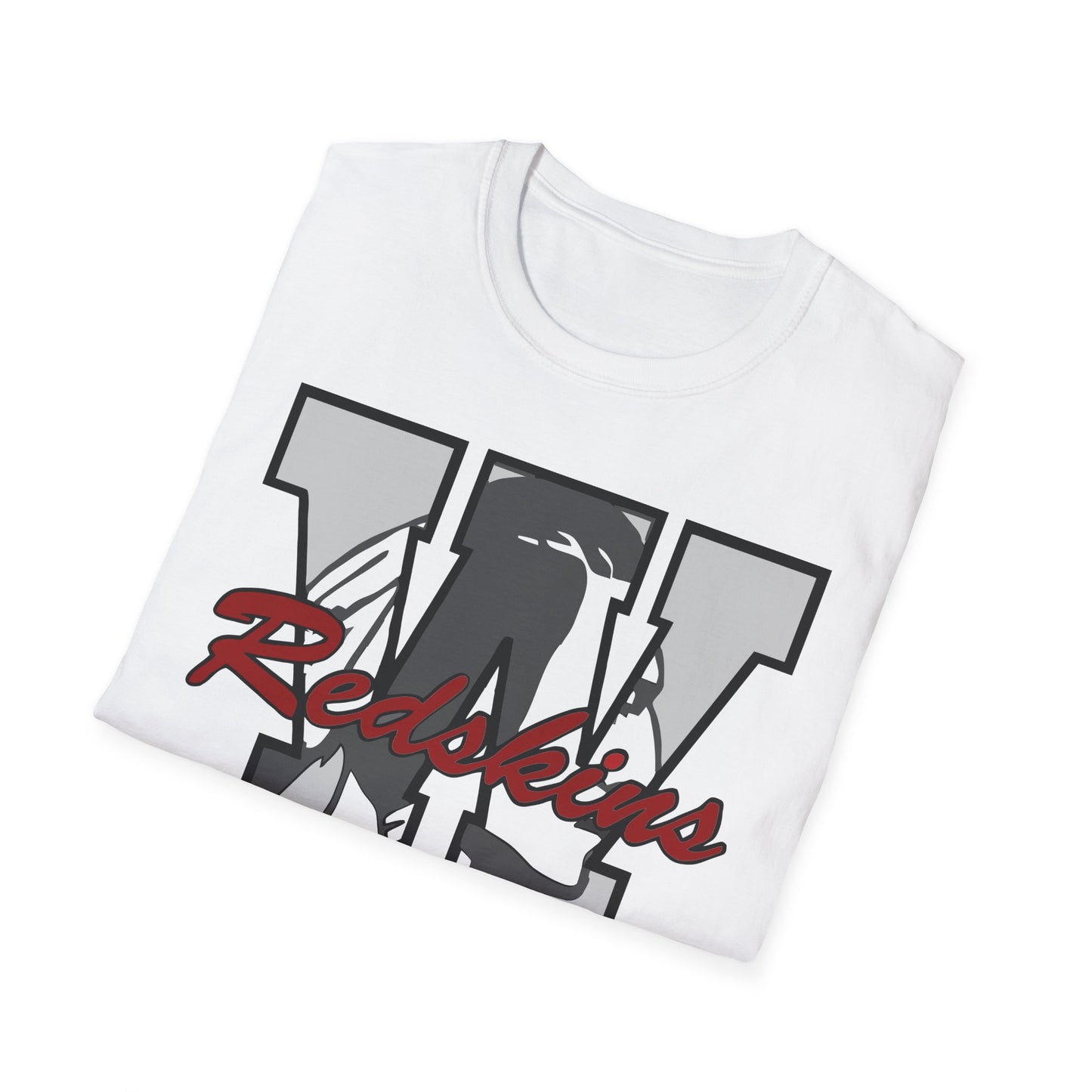 Woodsfield Redskins Letter T-Shirt