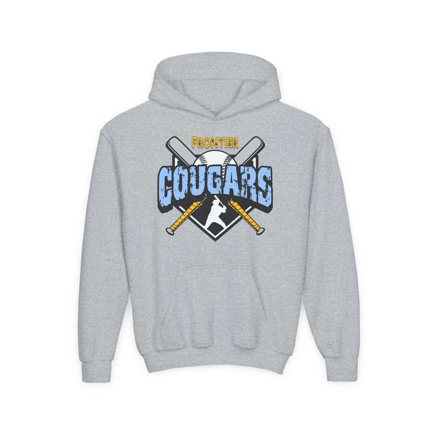 Frontier Cougars Baseball 2 Hoodie