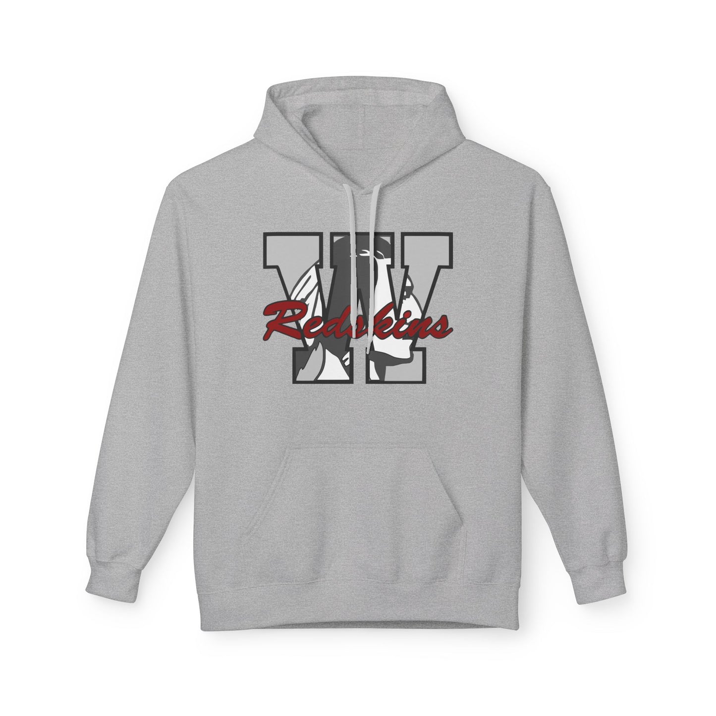 Woodsfield Redskins Letter Hoodie