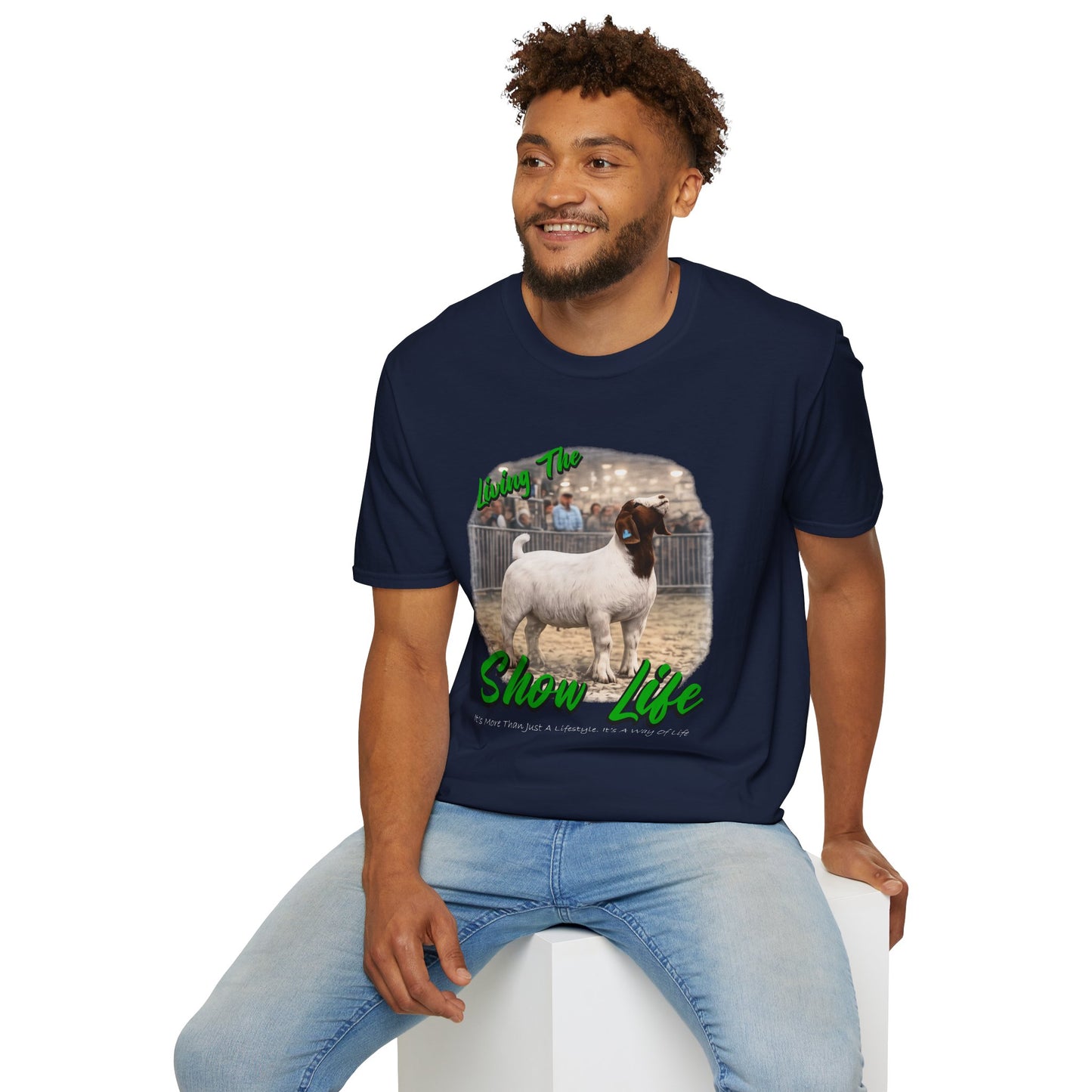 Living the Show Life - Goats - Unisex T-Shirt