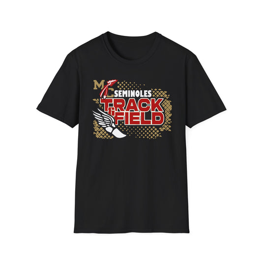 Seminoles Track & Field Unisex T-Shirt — Black