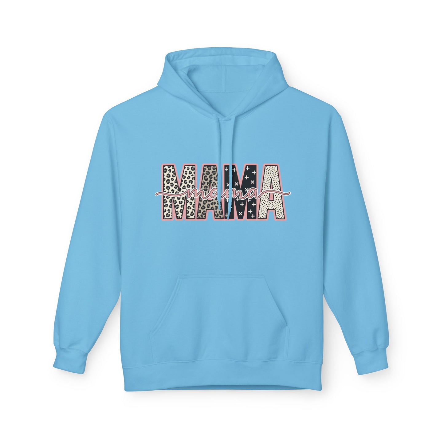 MAMA Leopard Print Hoodie