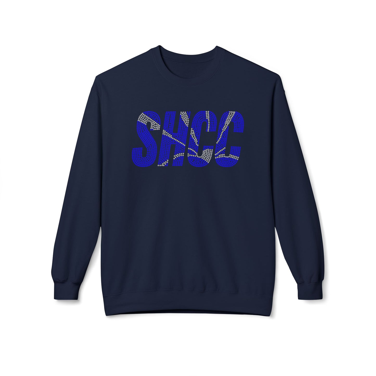 SHCC Logo - RHINESTONE - Crewneck Sweatshirt