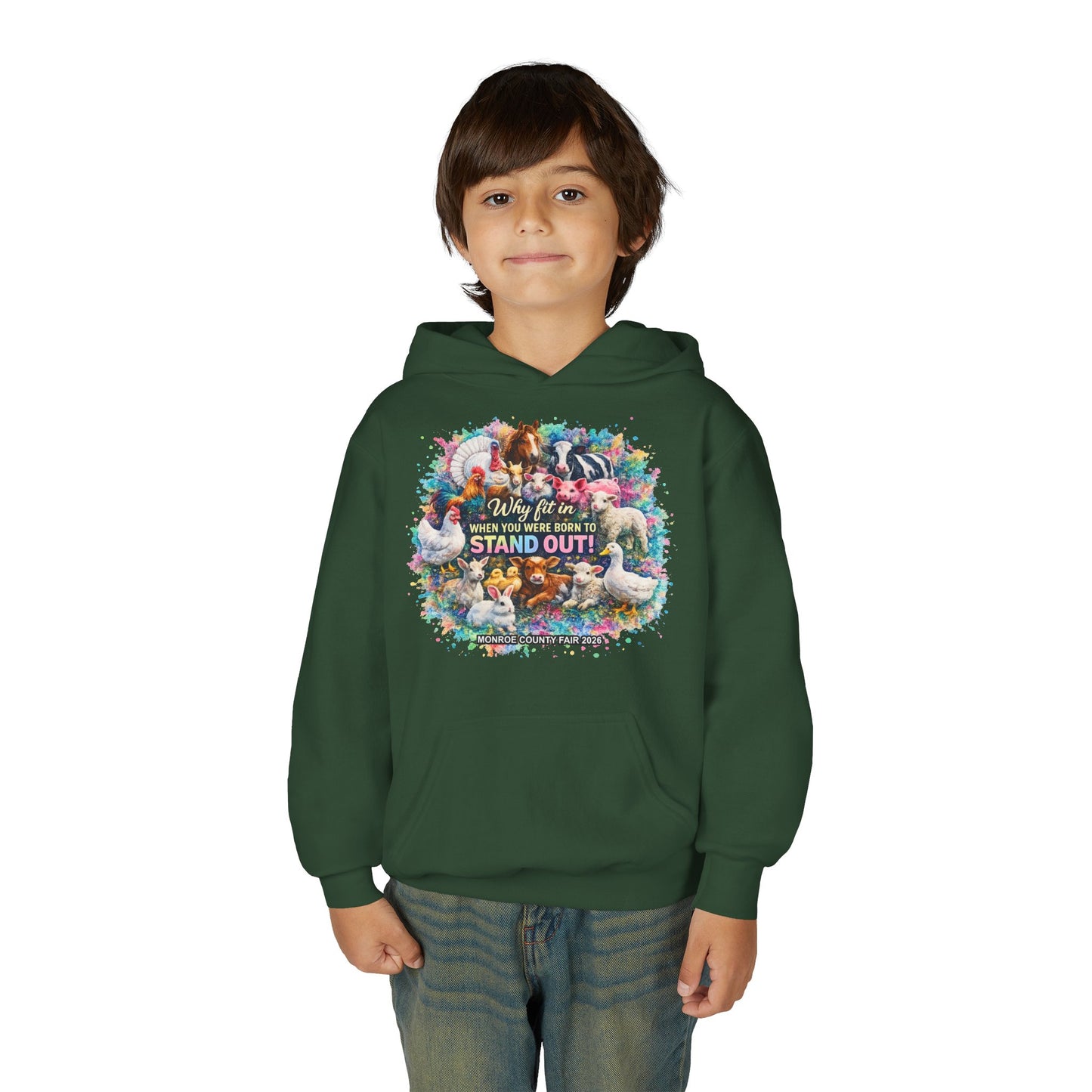 MONROE COUNTY FAIR 2026 - Youth Hoodie