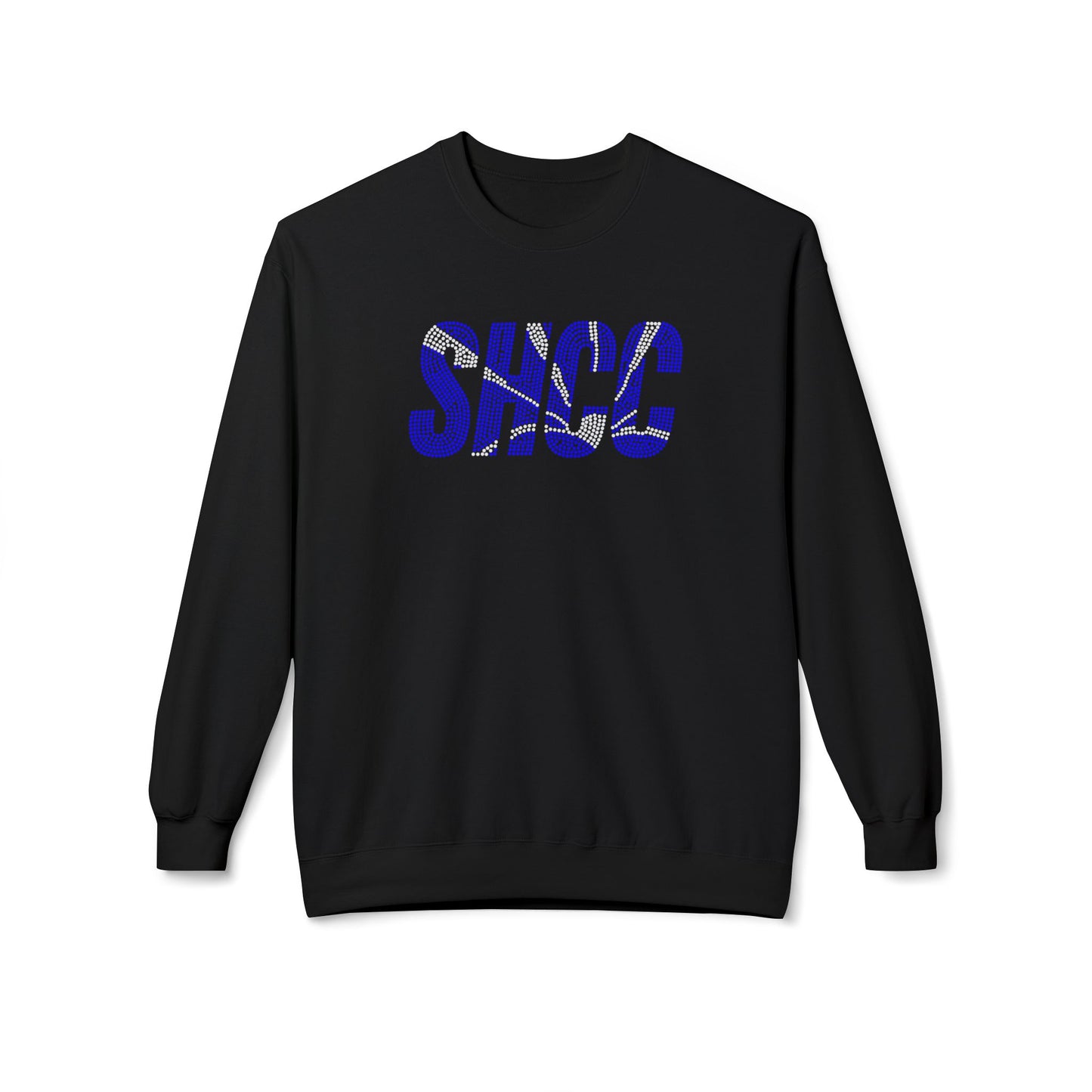 SWISS HILLS Logo - Crewneck Sweatshirt - RHINESTONES