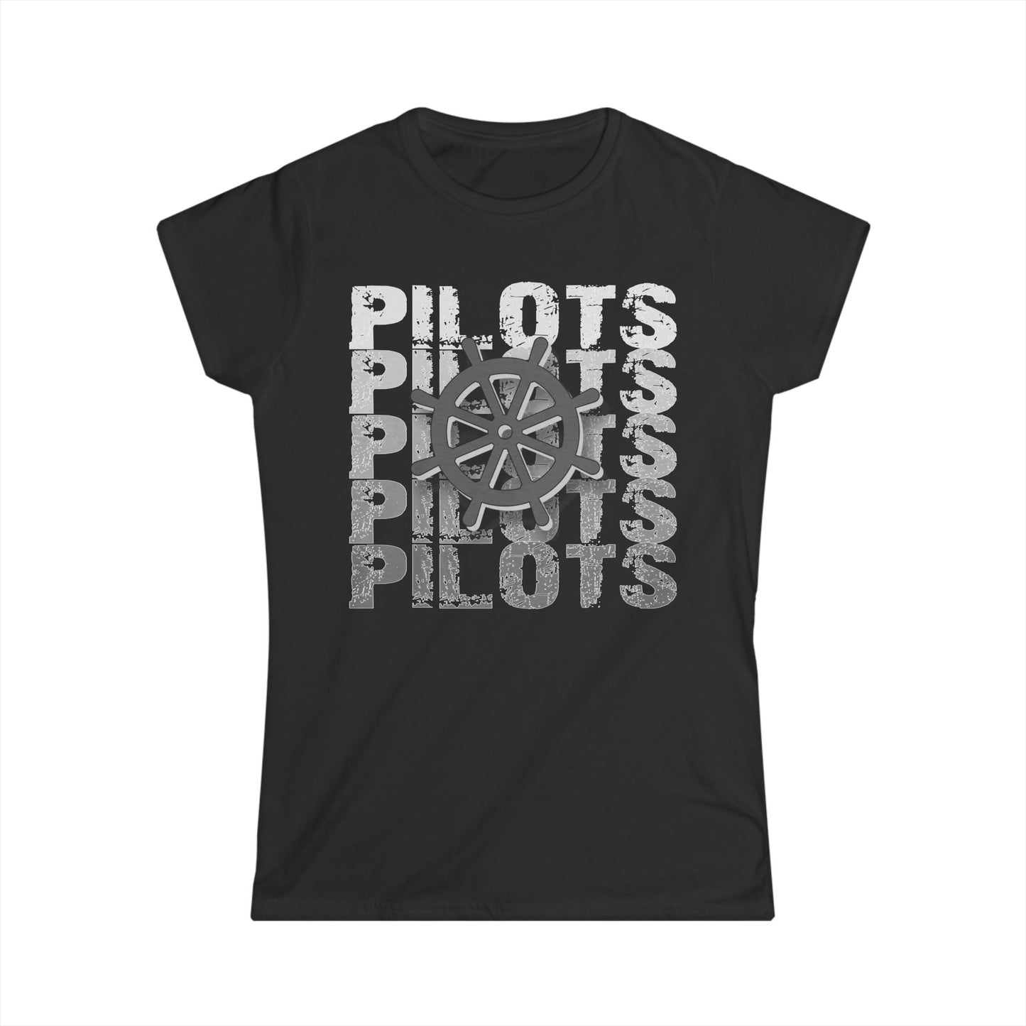 Pilots Stacked Wheel Women's T-Shirt