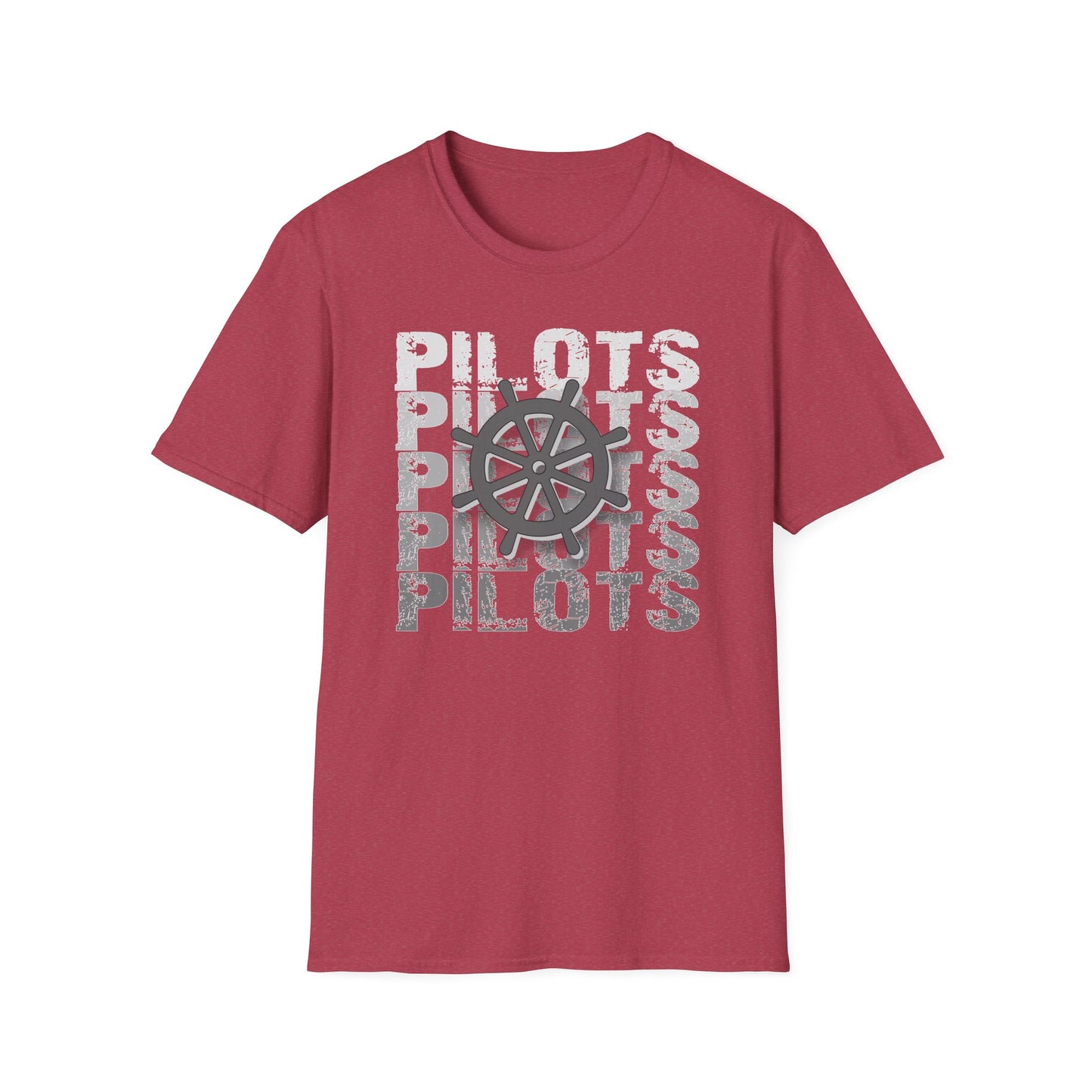 Pilots Stacked Wheel Unisex T-Shirt