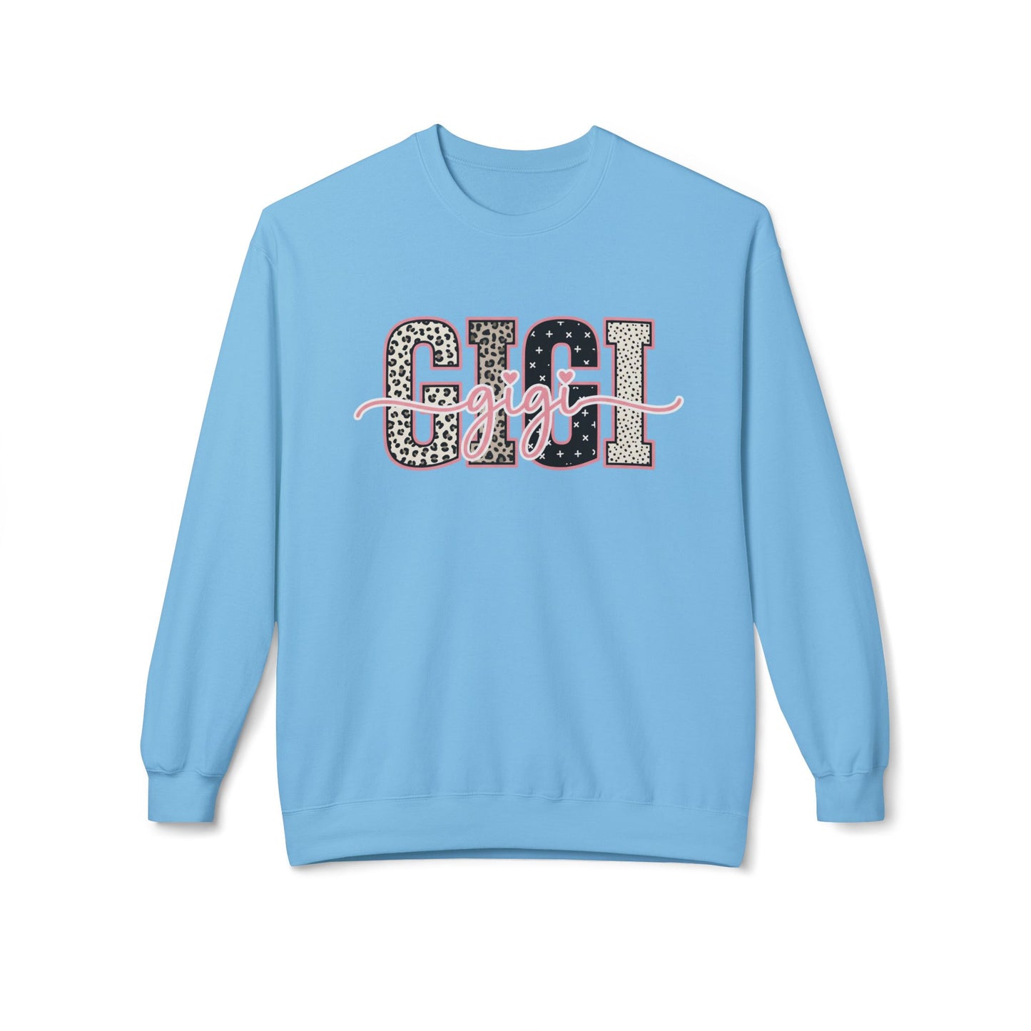 GIGI Leopard Floral Crewneck Sweatshirt