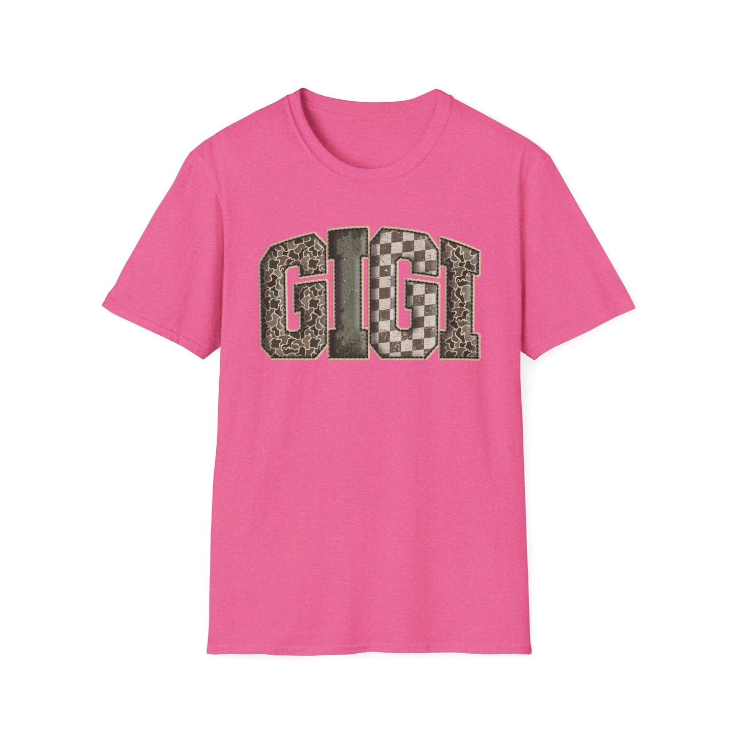 GIGI Camo Print T-Shirt