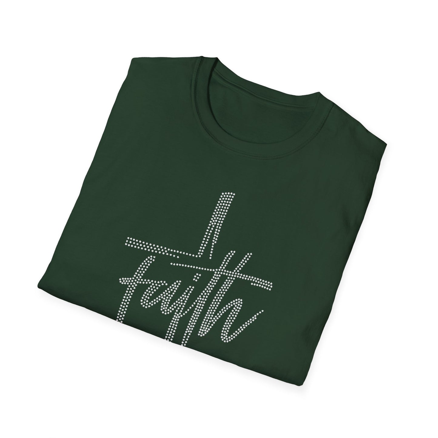 Faith Cross T-Shirt — Christian Graphic Tee