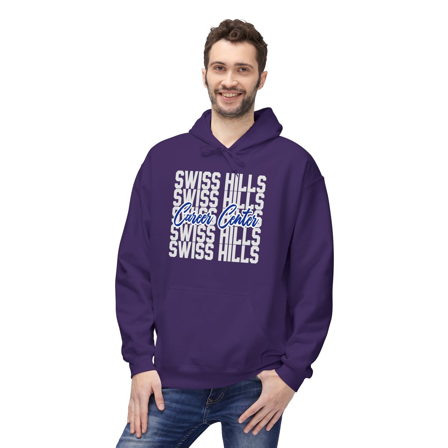 Swiss Hills Stacked Hoodie