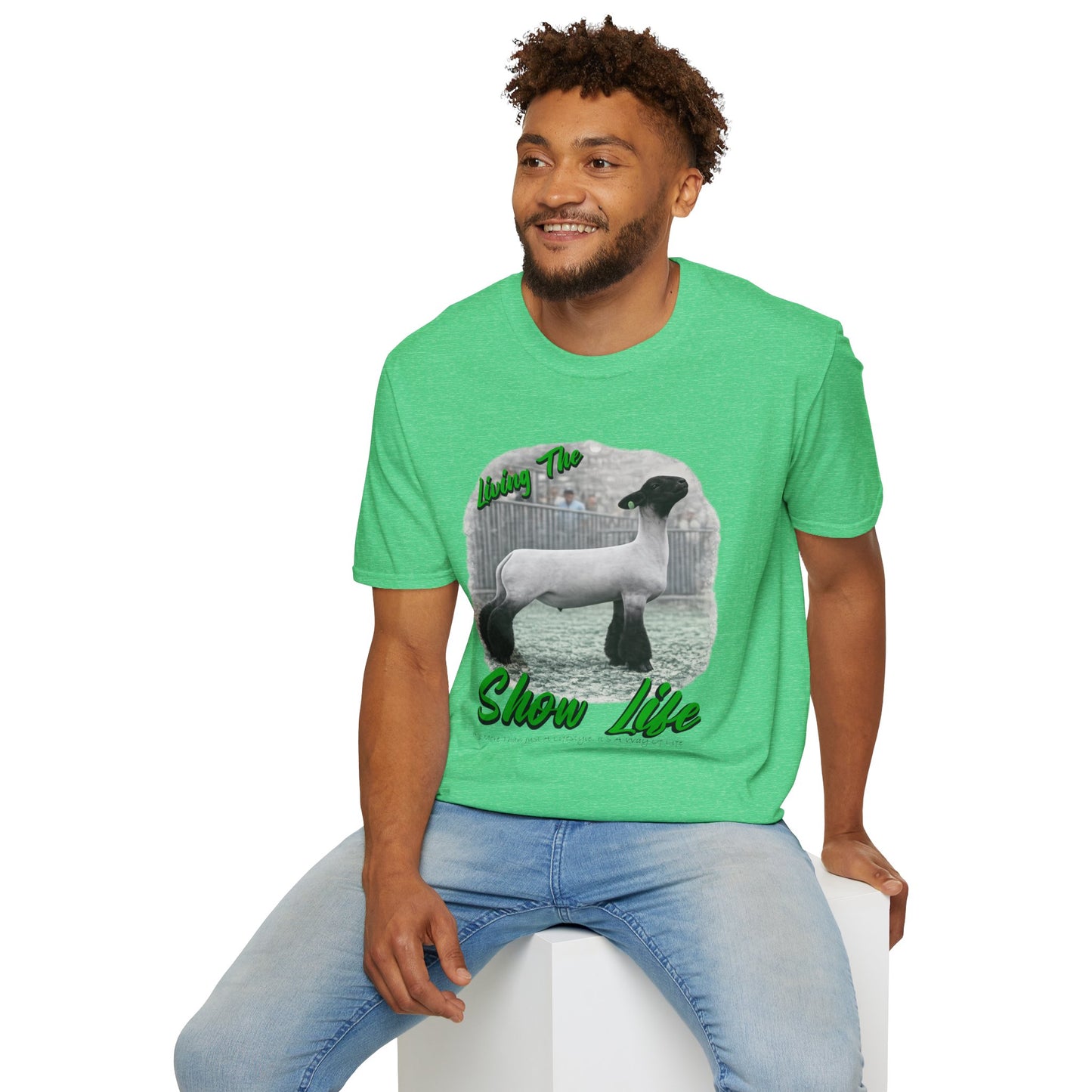 Living the Show Life - Sheep - Unisex T-Shirt