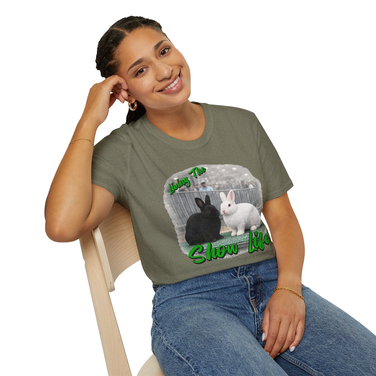 Living the Show Life - Rabbits - Unisex T-Shirt