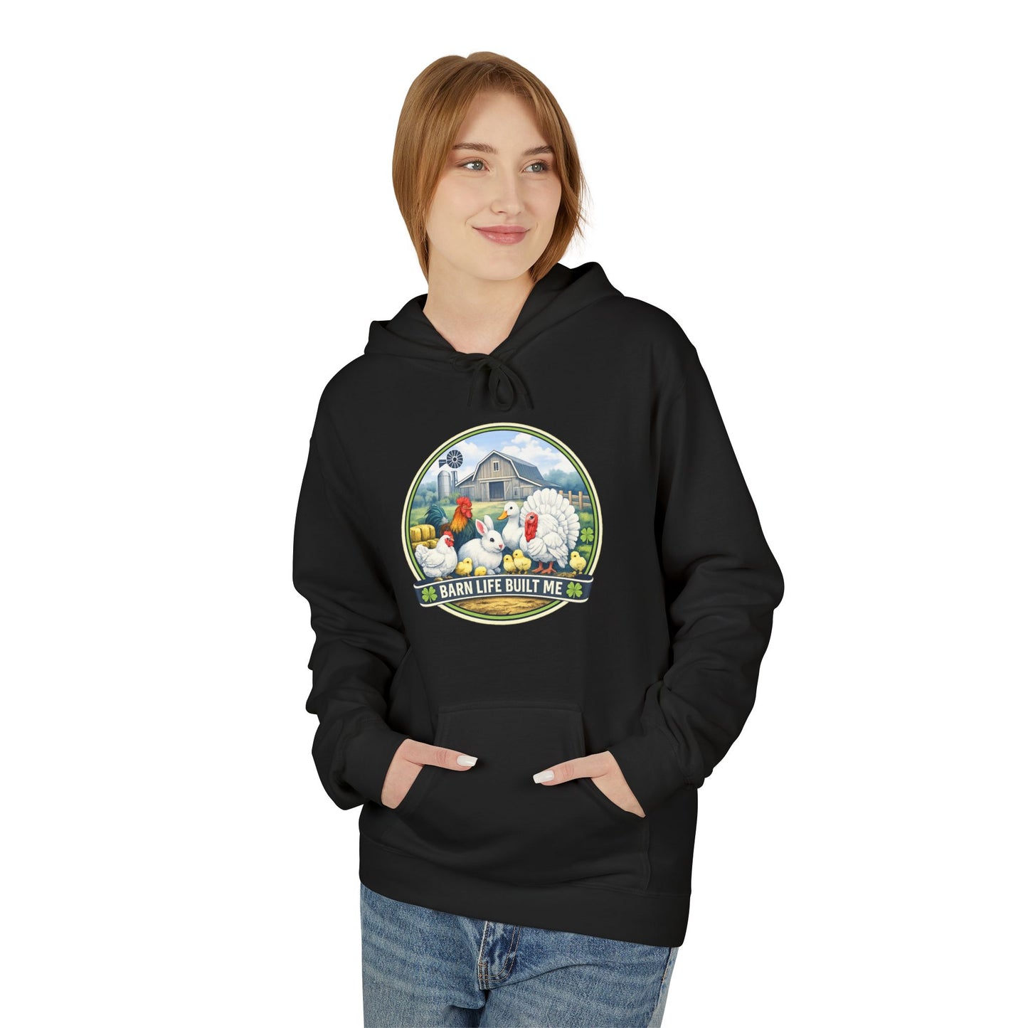 BARN LIFE BUILT ME - Small Animals - Hoodie