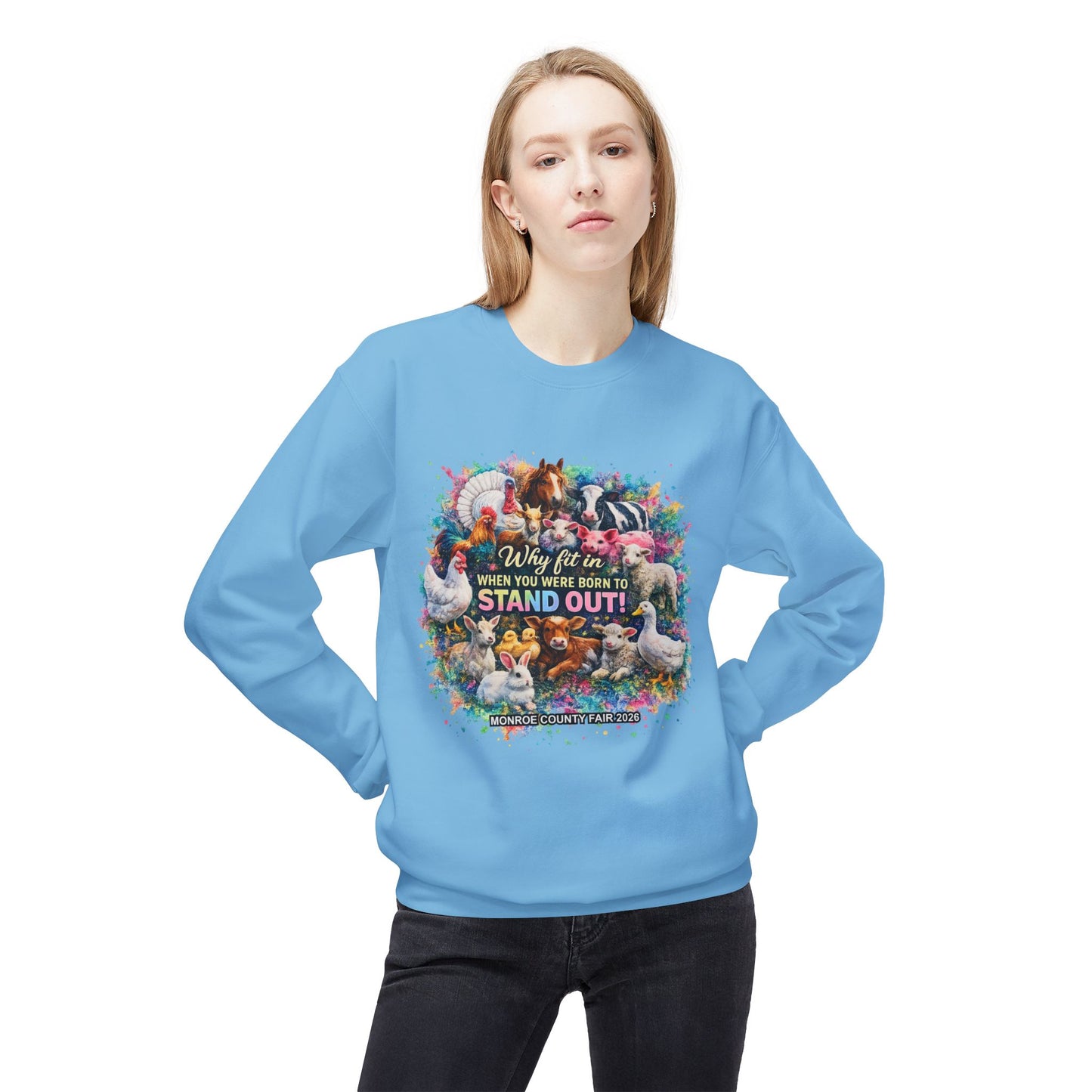MONROE COUNTY FAIR 2026 - Crewneck Sweatshirt