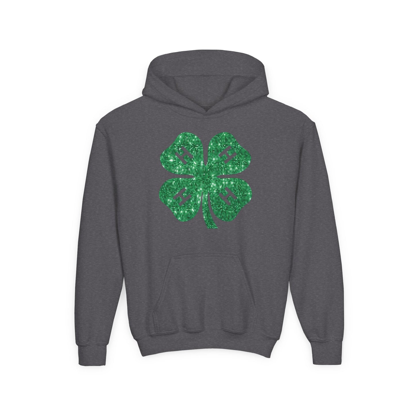 4-H GLITTER - Youth Hoodie