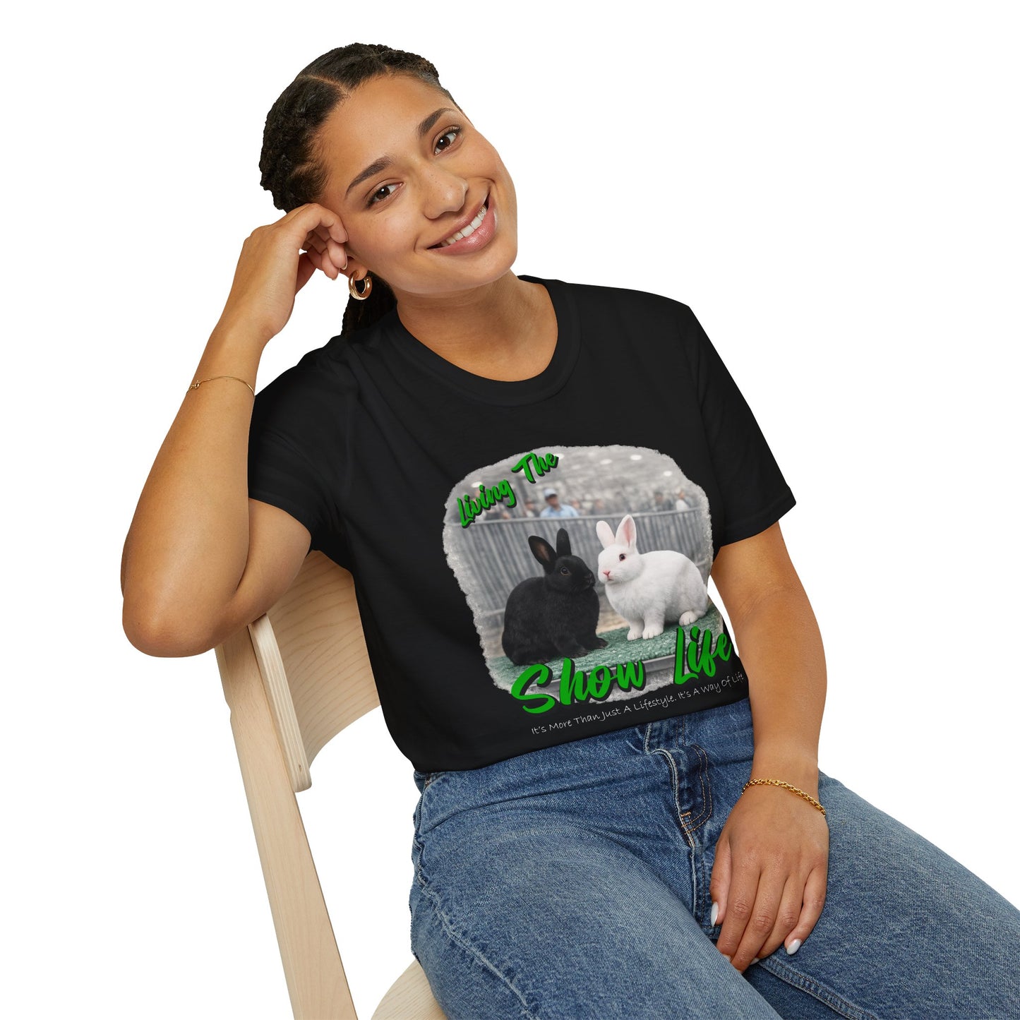 Living the Show Life - Rabbits - Unisex T-Shirt