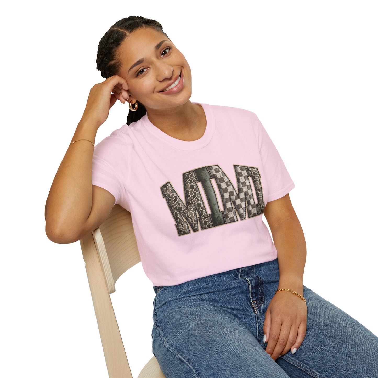 MIMI Camo Print T-Shirt