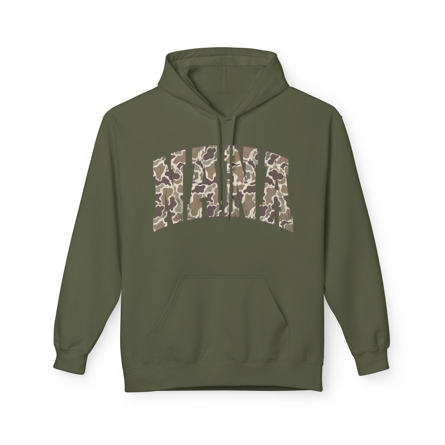 Nana Camo2 Print Hoodie
