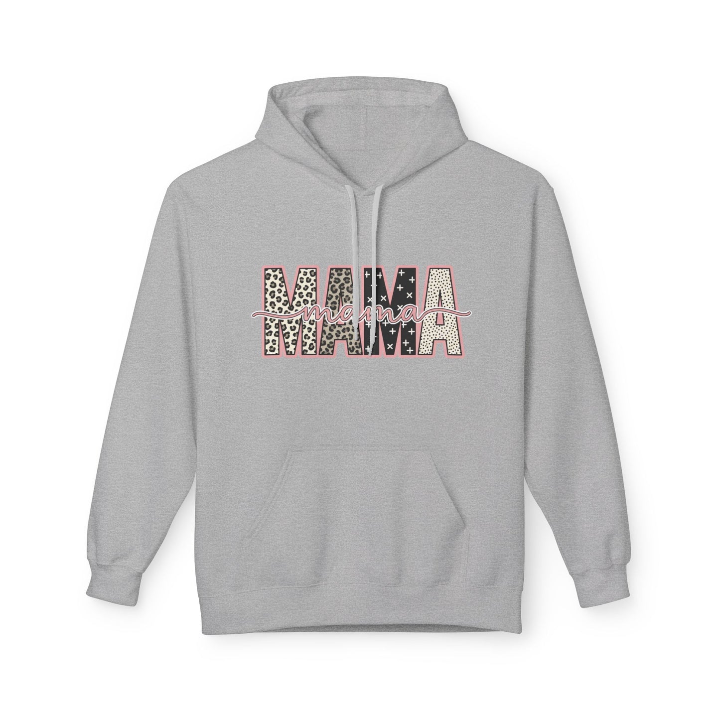 MAMA Leopard Print Hoodie