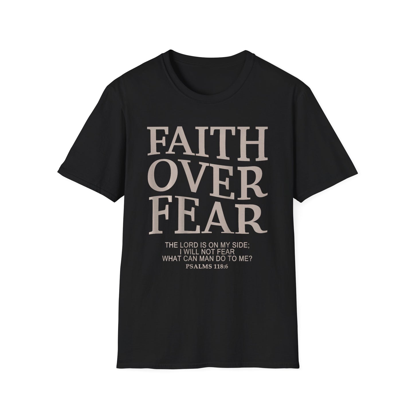 Faith Over Fear American Flag 6 T-Shirt