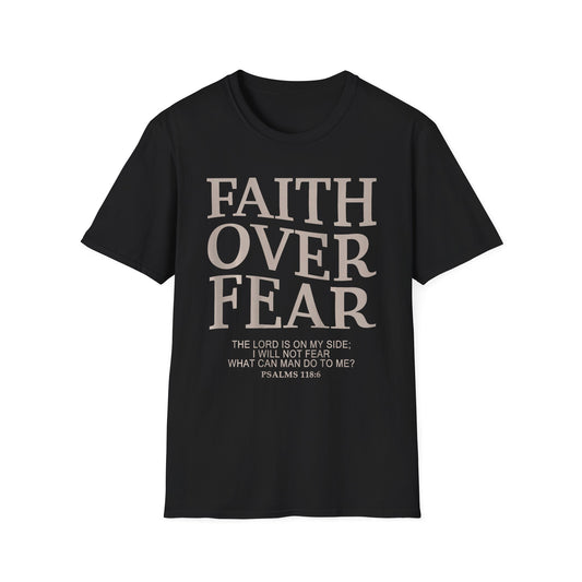 Faith Over Fear American Flag 6 T-Shirt