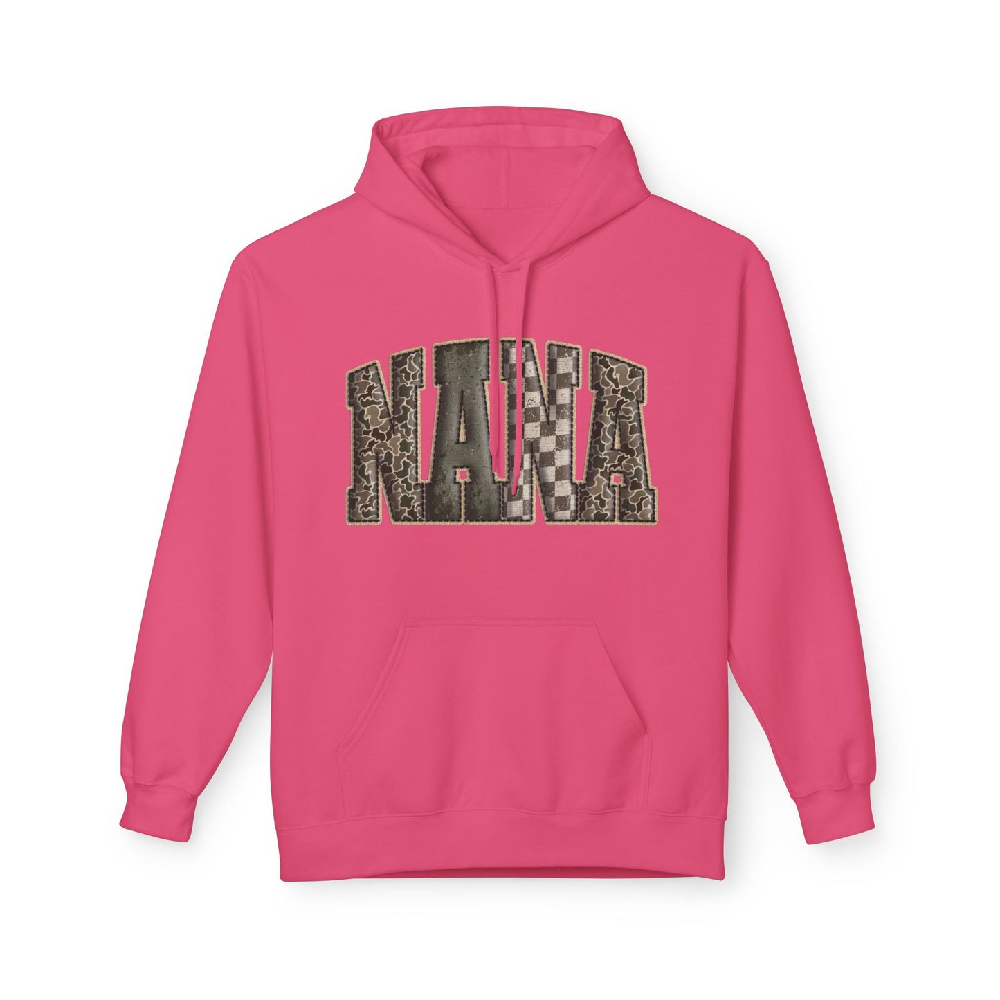 Nana Camo Print Hoodie