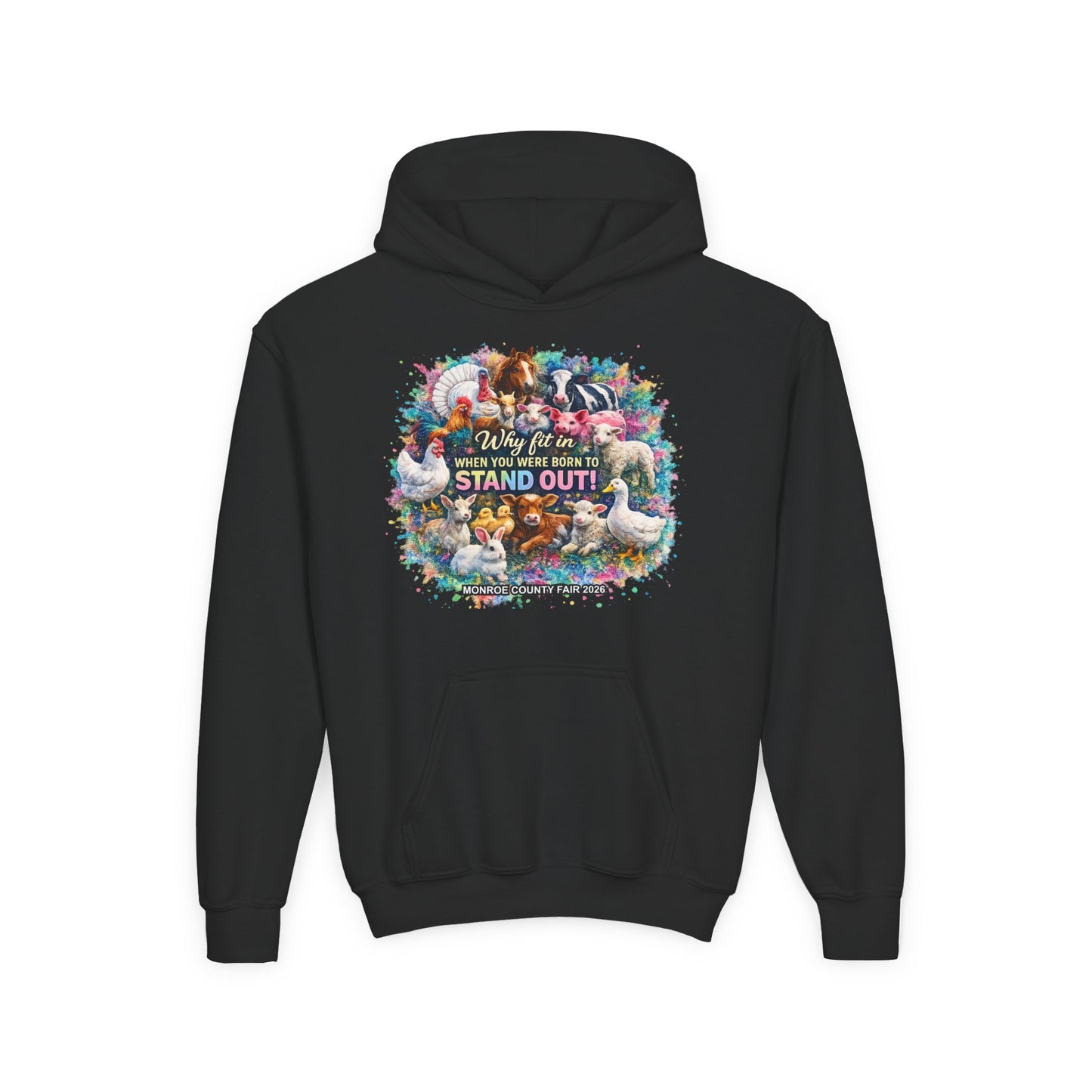 MONROE COUNTY FAIR 2026 - Youth Hoodie