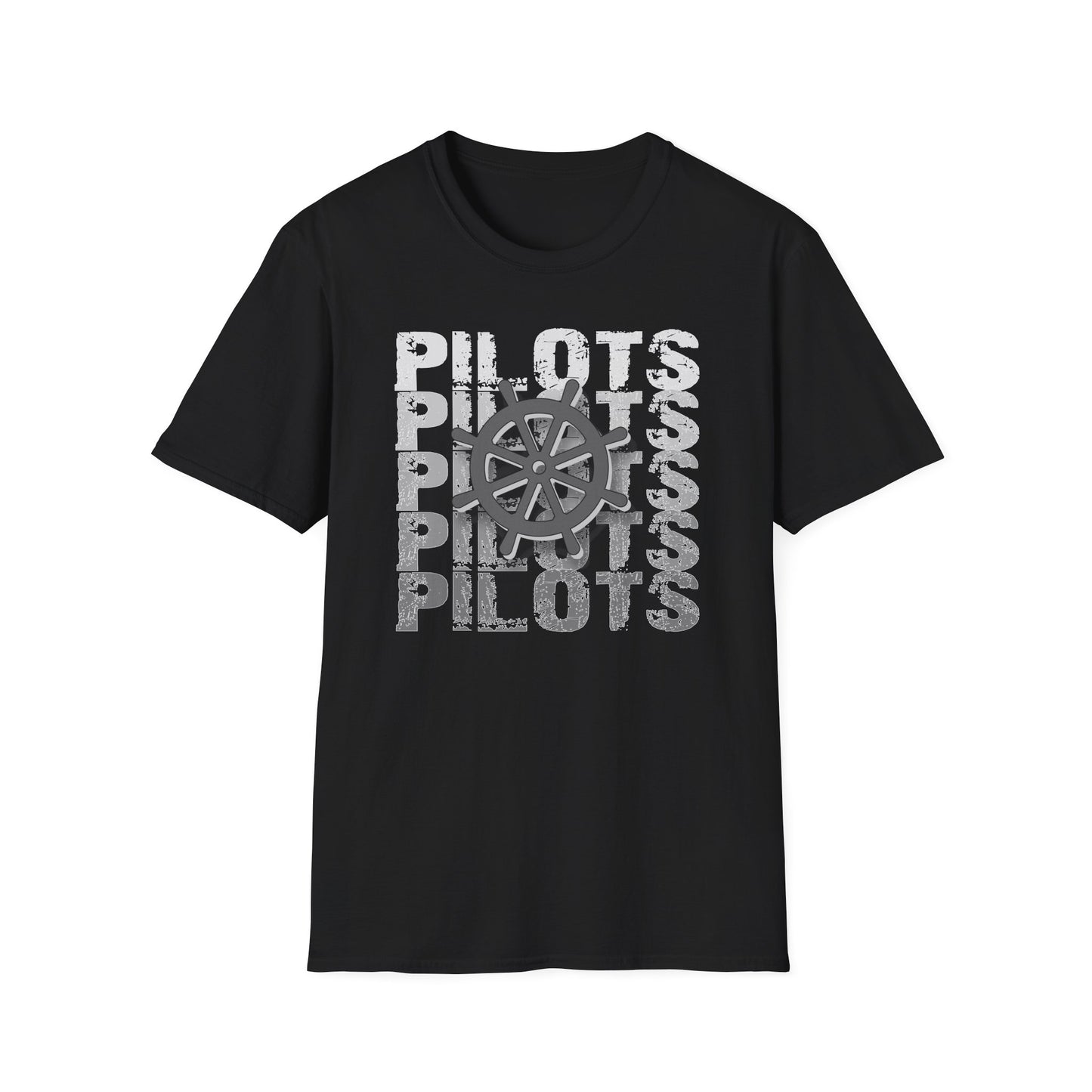 Pilots Stacked Wheel Unisex T-Shirt