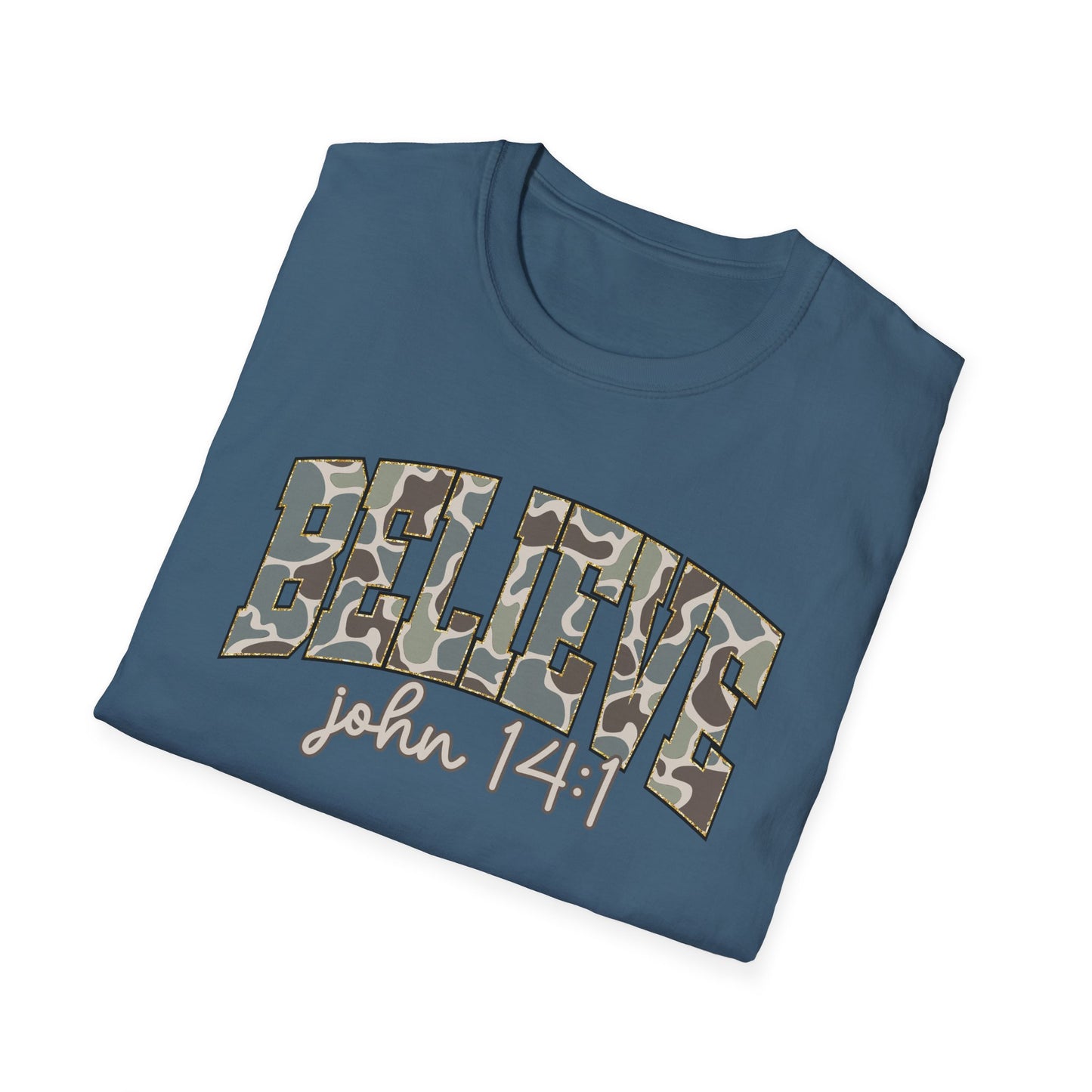 BELIEVE Camo T-Shirt