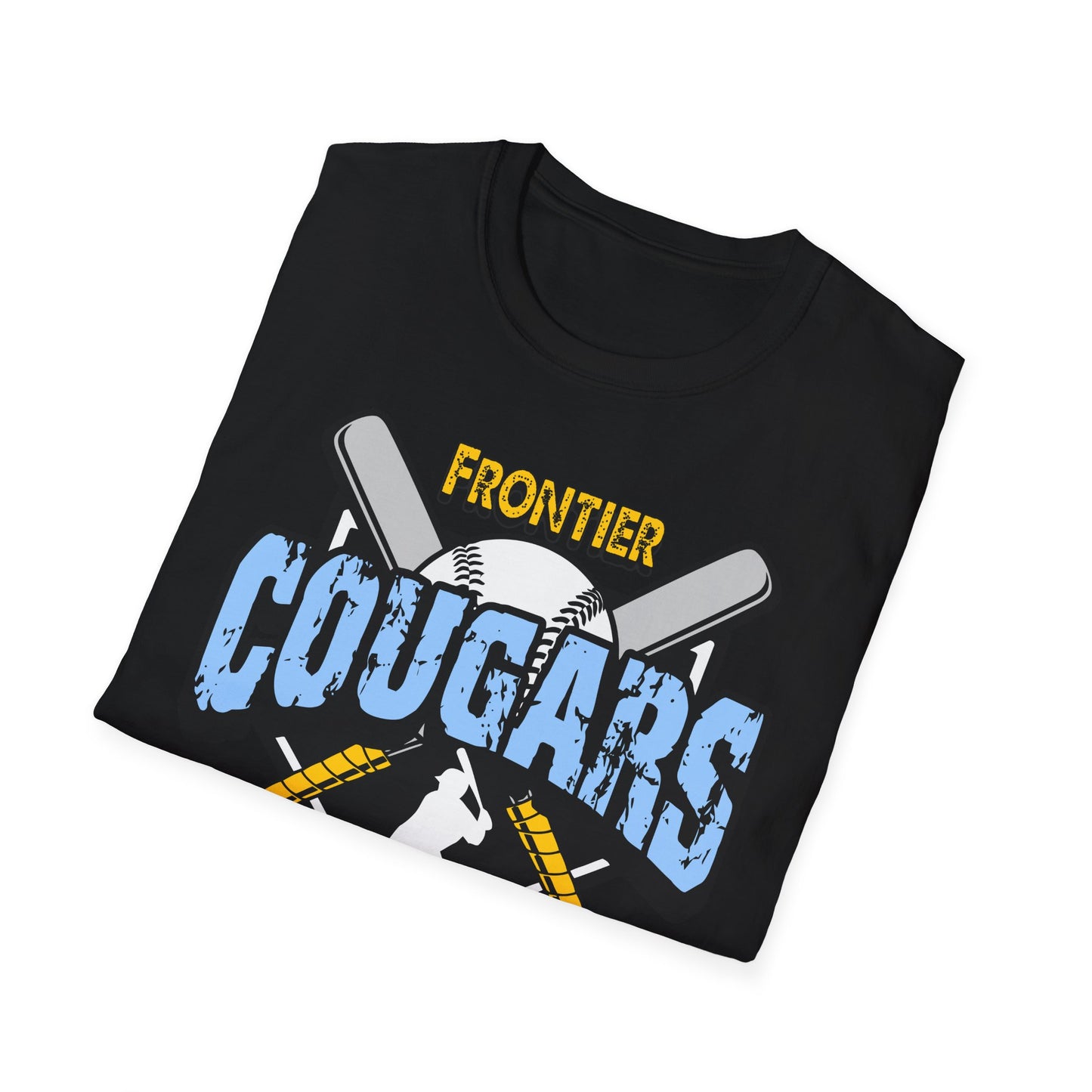 Frontier Cougars Baseball 2 T-Shirt