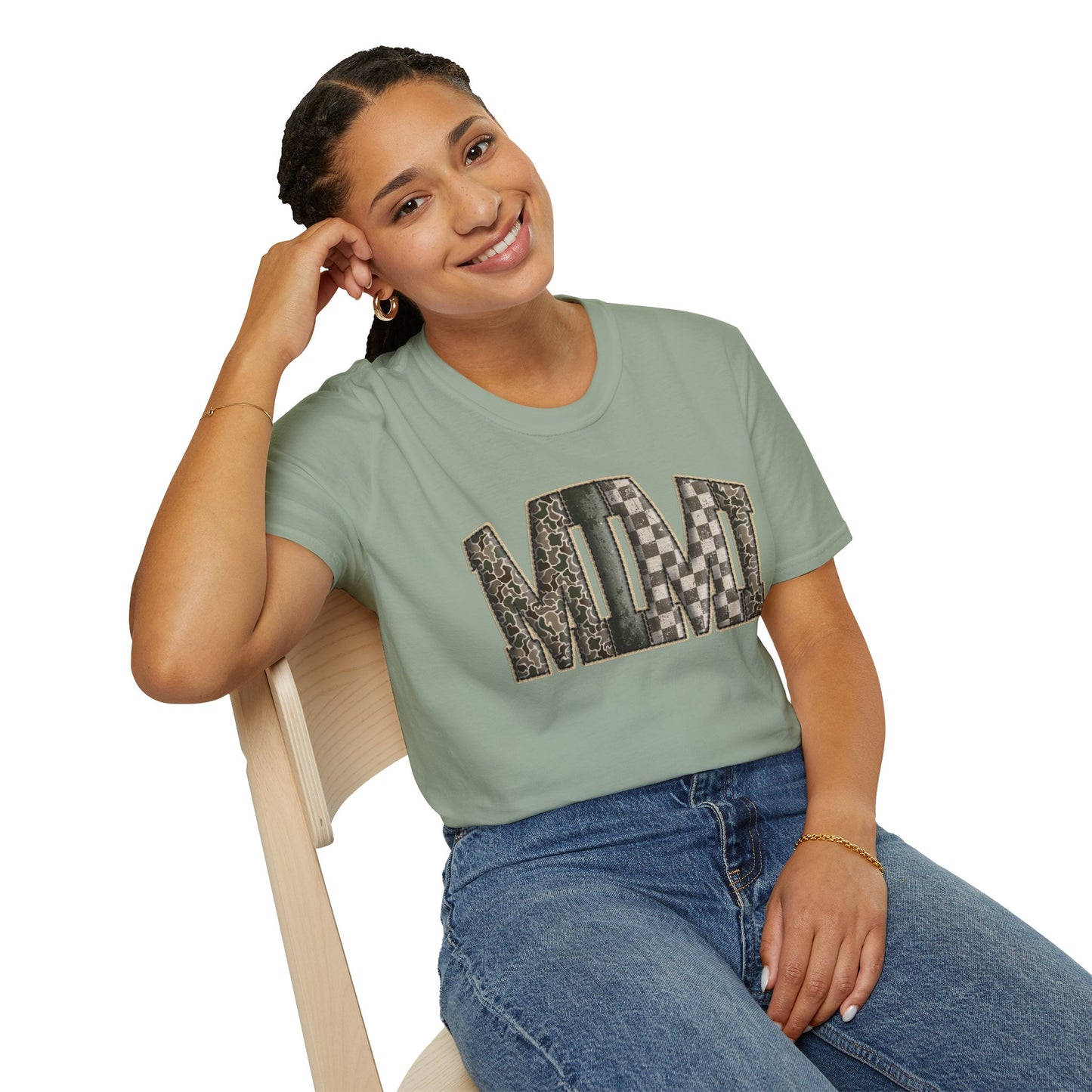MIMI Camo Print T-Shirt