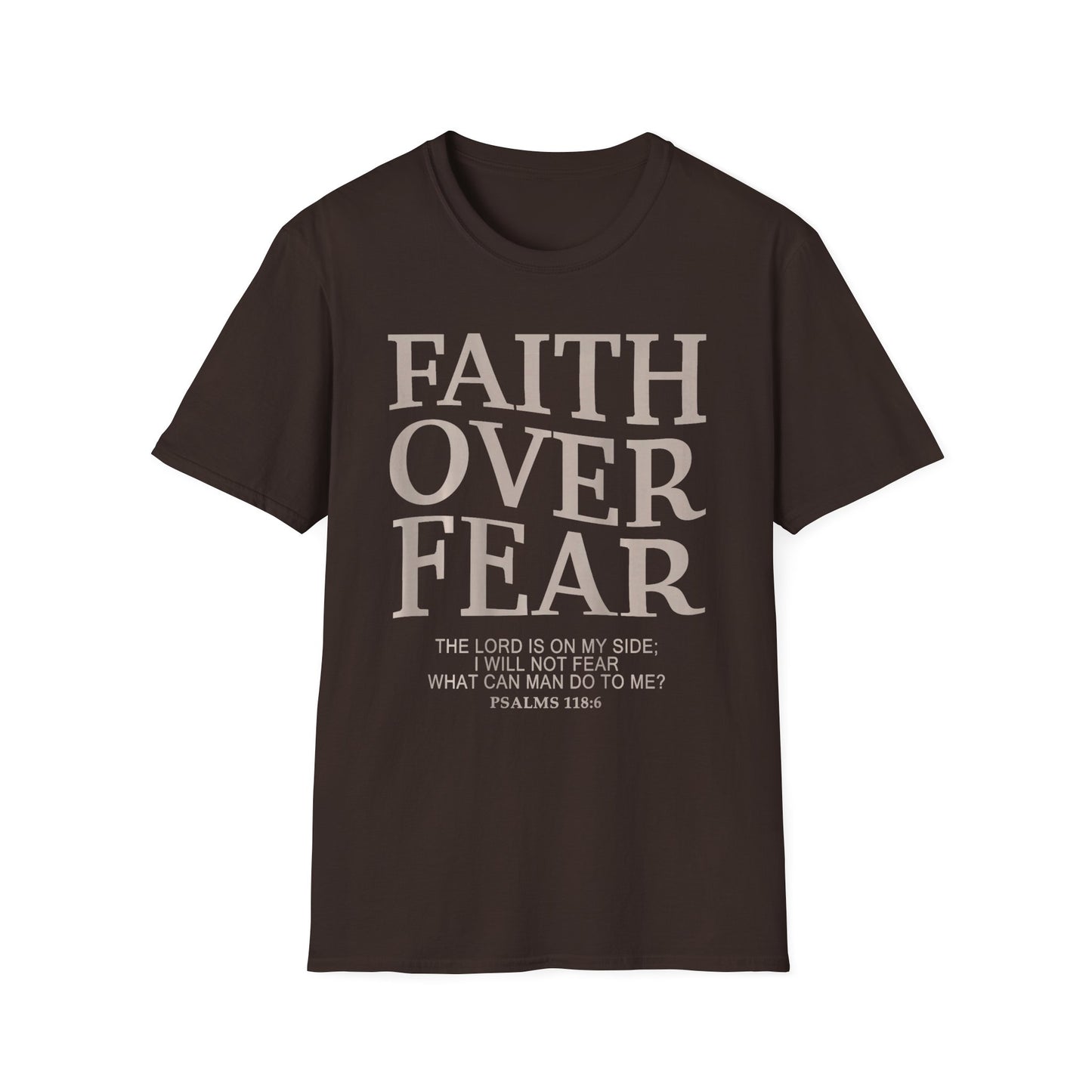 Faith Over Fear American Flag 6 T-Shirt