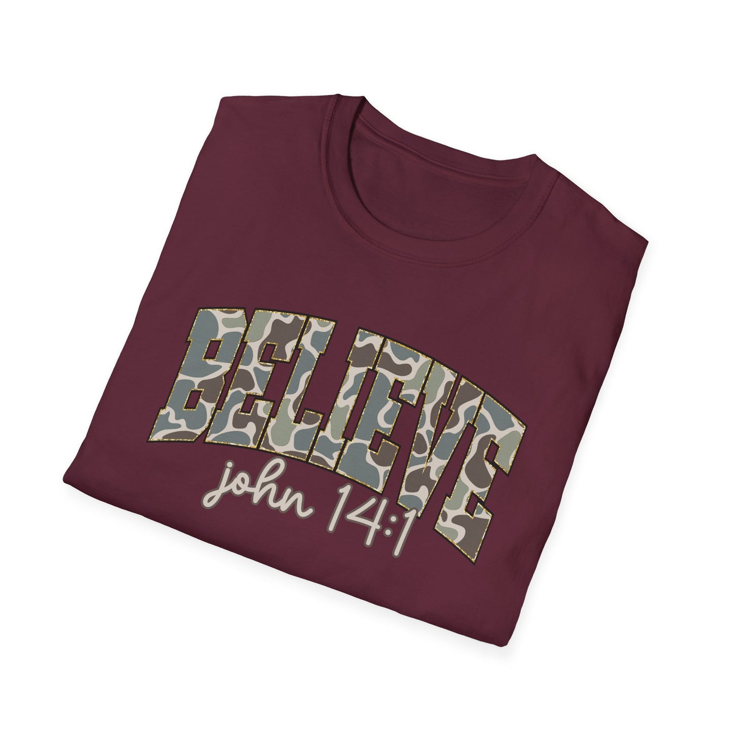 BELIEVE Camo T-Shirt