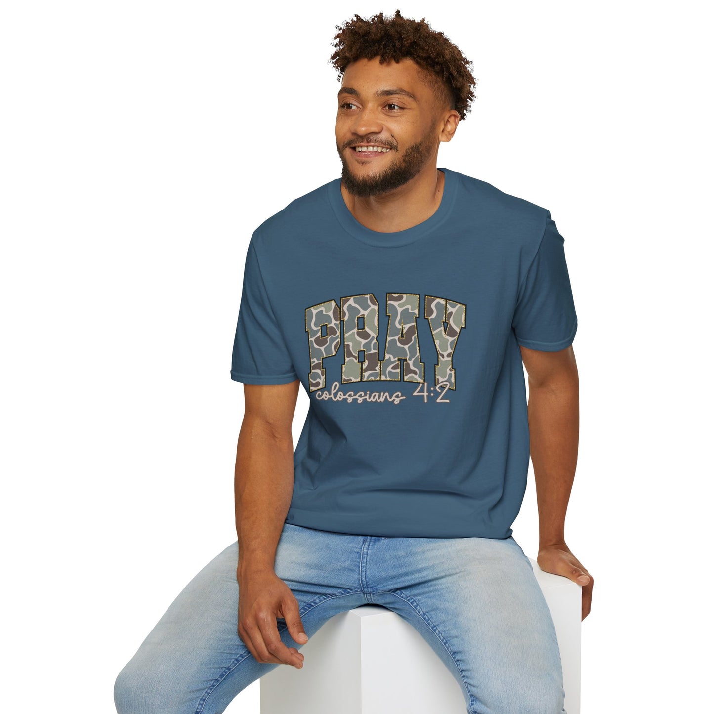 PRAY Camo T-Shirt