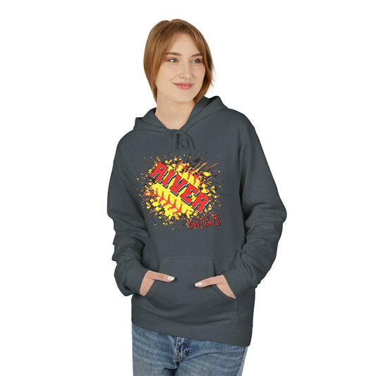 River Lady Pilots Softball 1 Hoodie