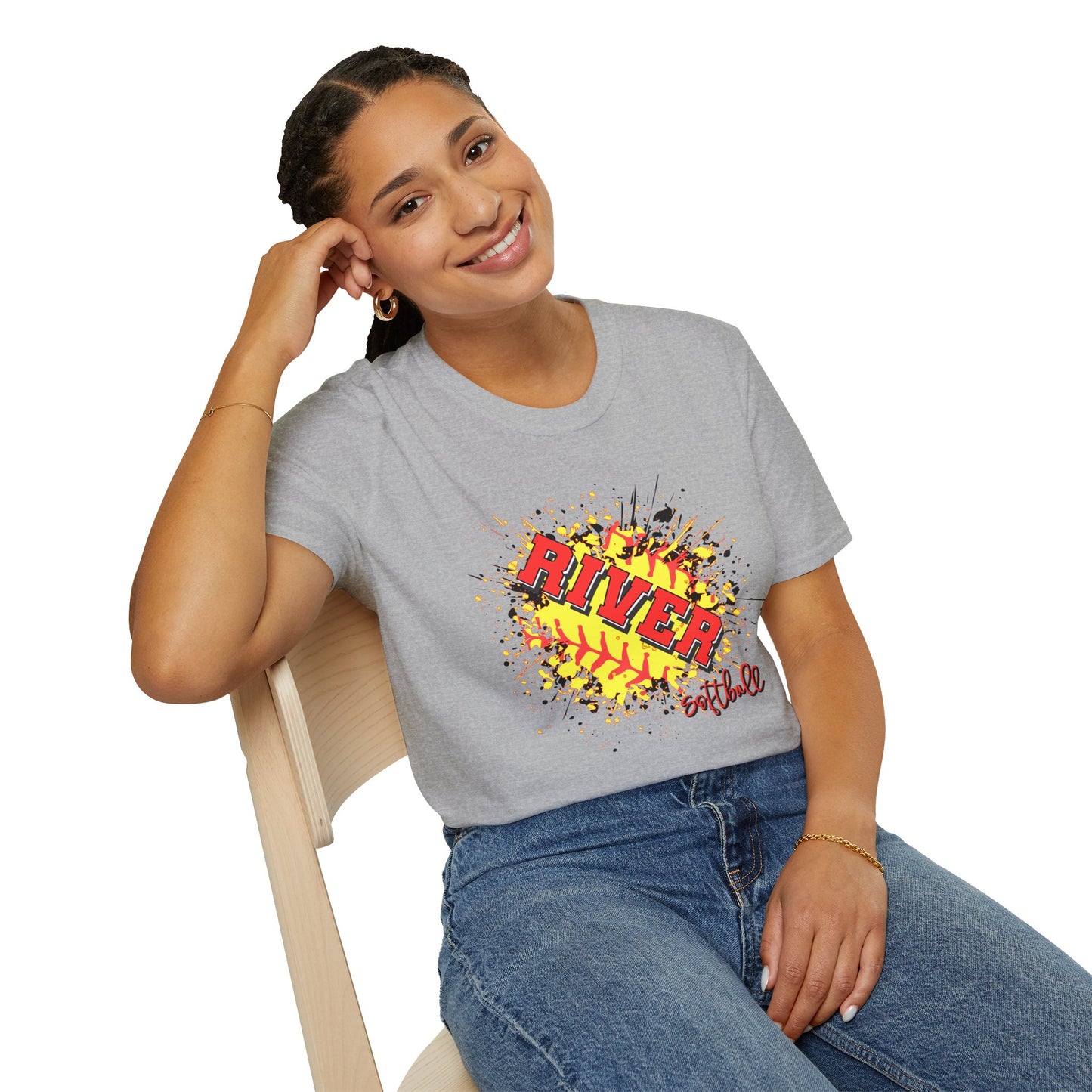River Lady Pilots Softball 1 T-Shirt