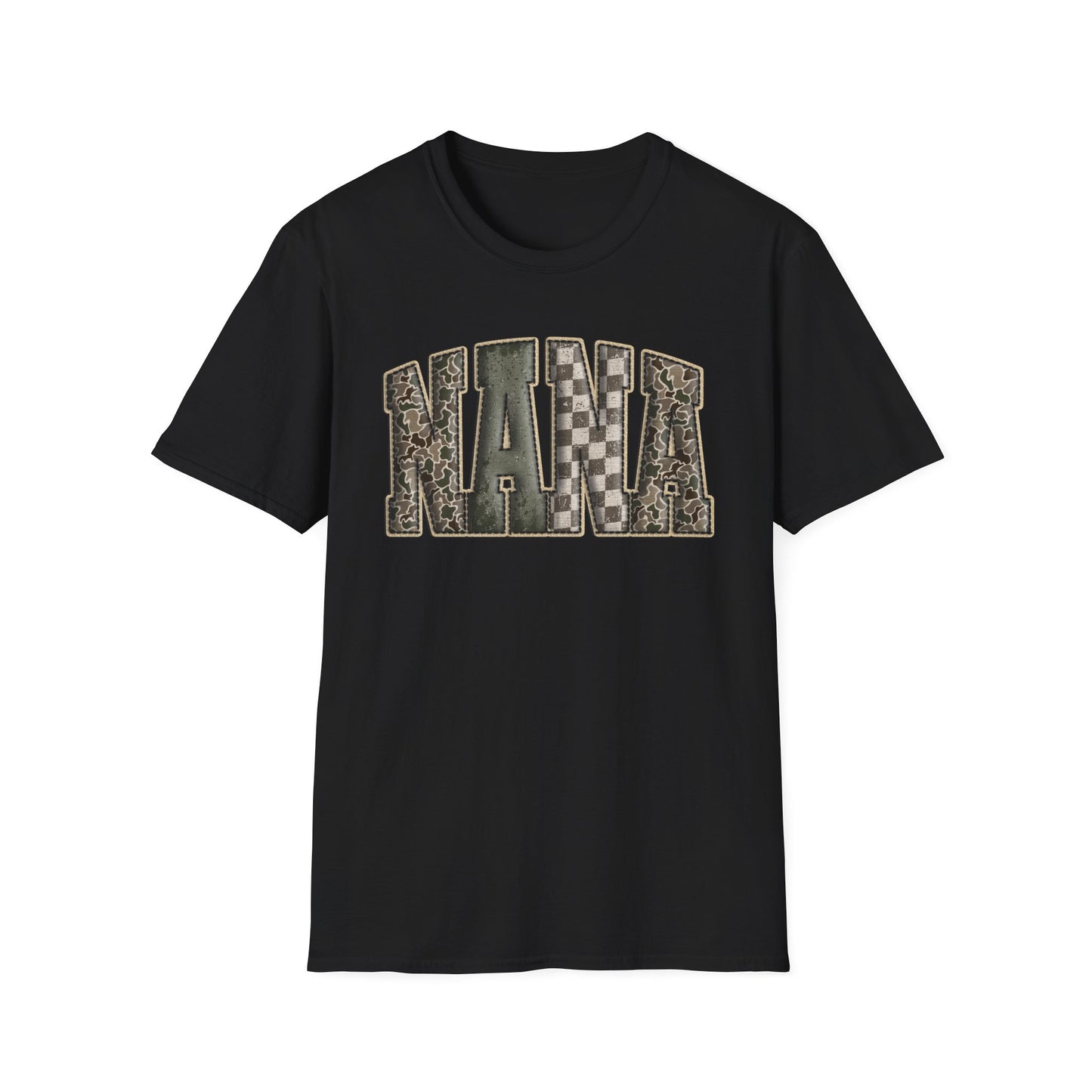 Nana Camo Print T-Shirt