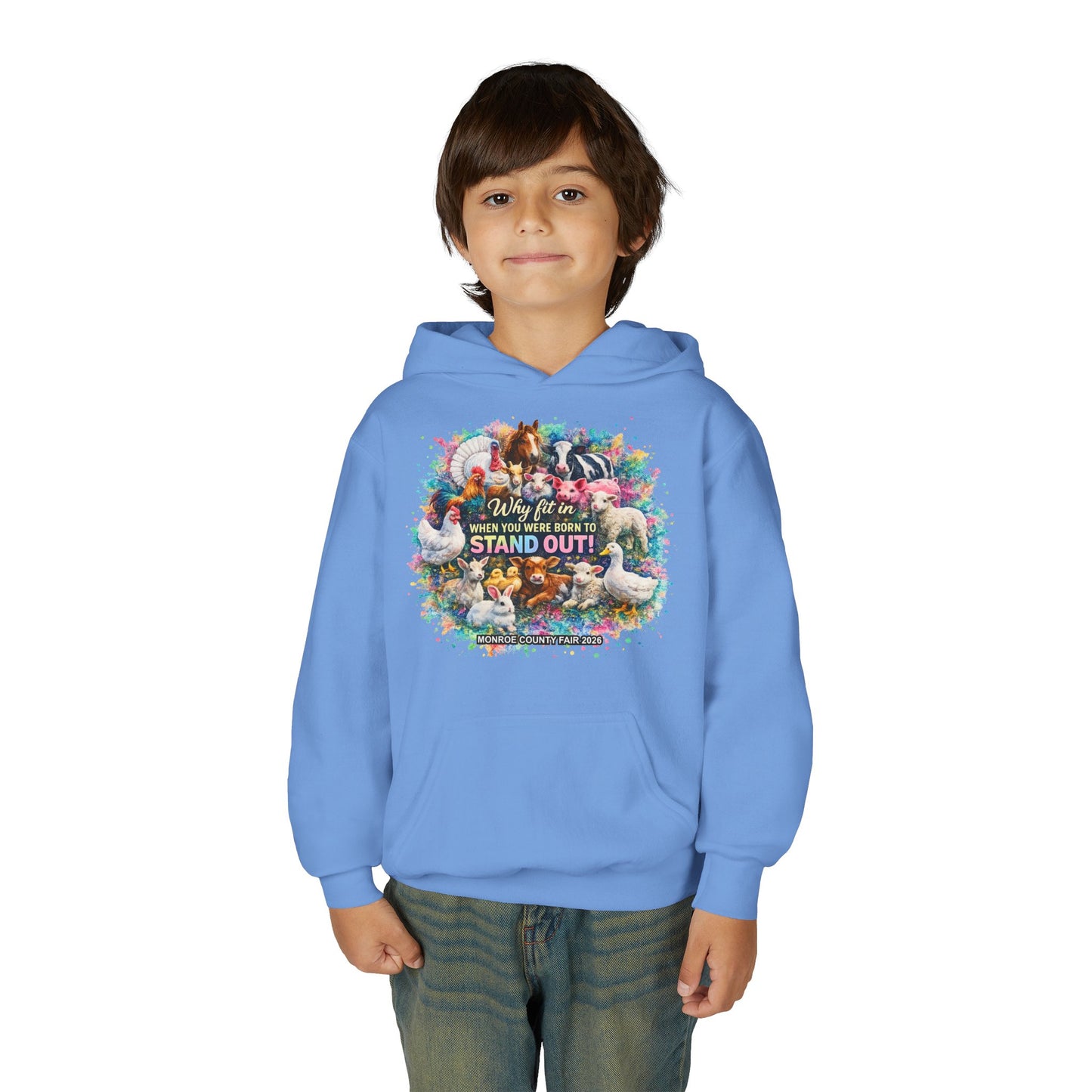 MONROE COUNTY FAIR 2026 - Youth Hoodie
