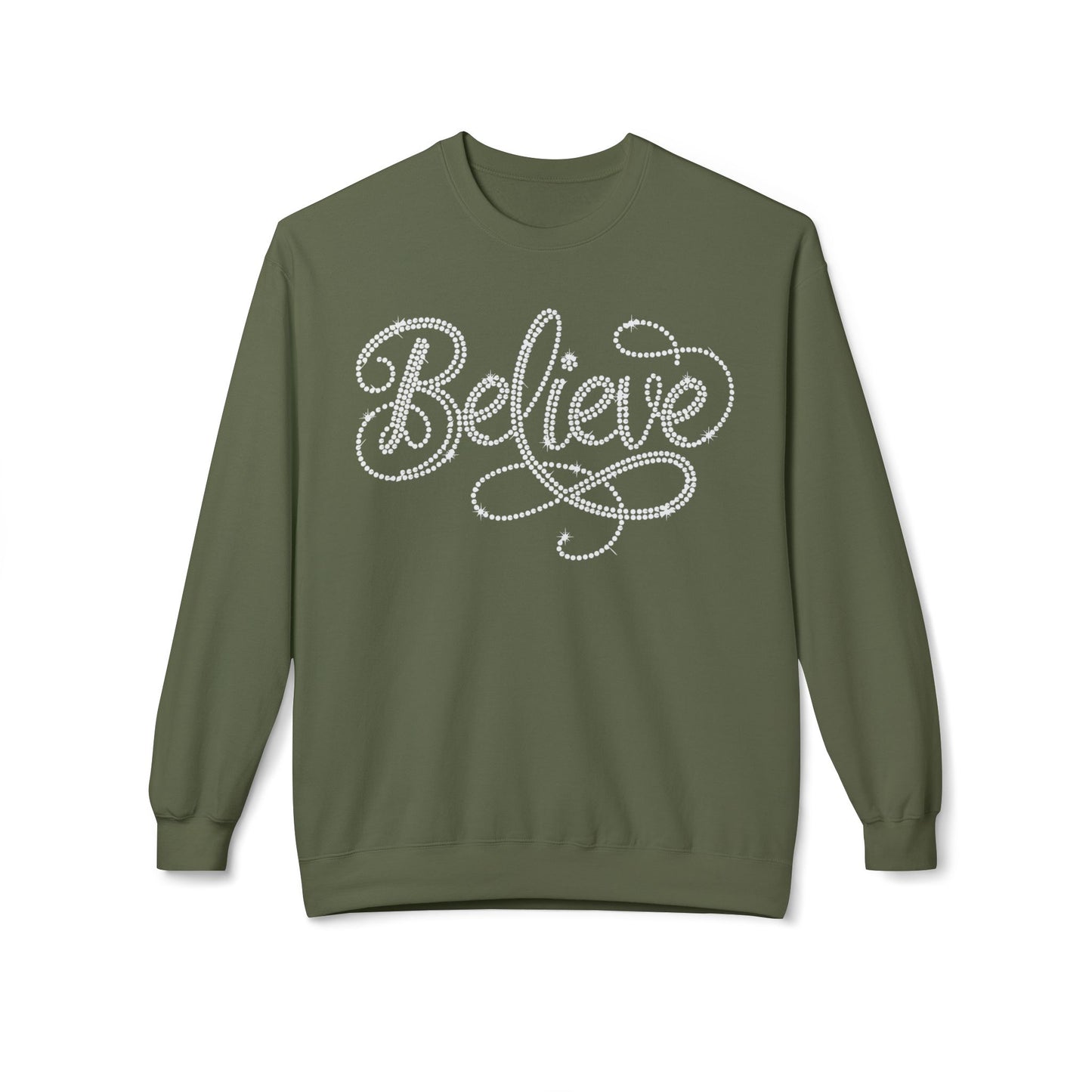BELIEVE - Crystal Rhinestones