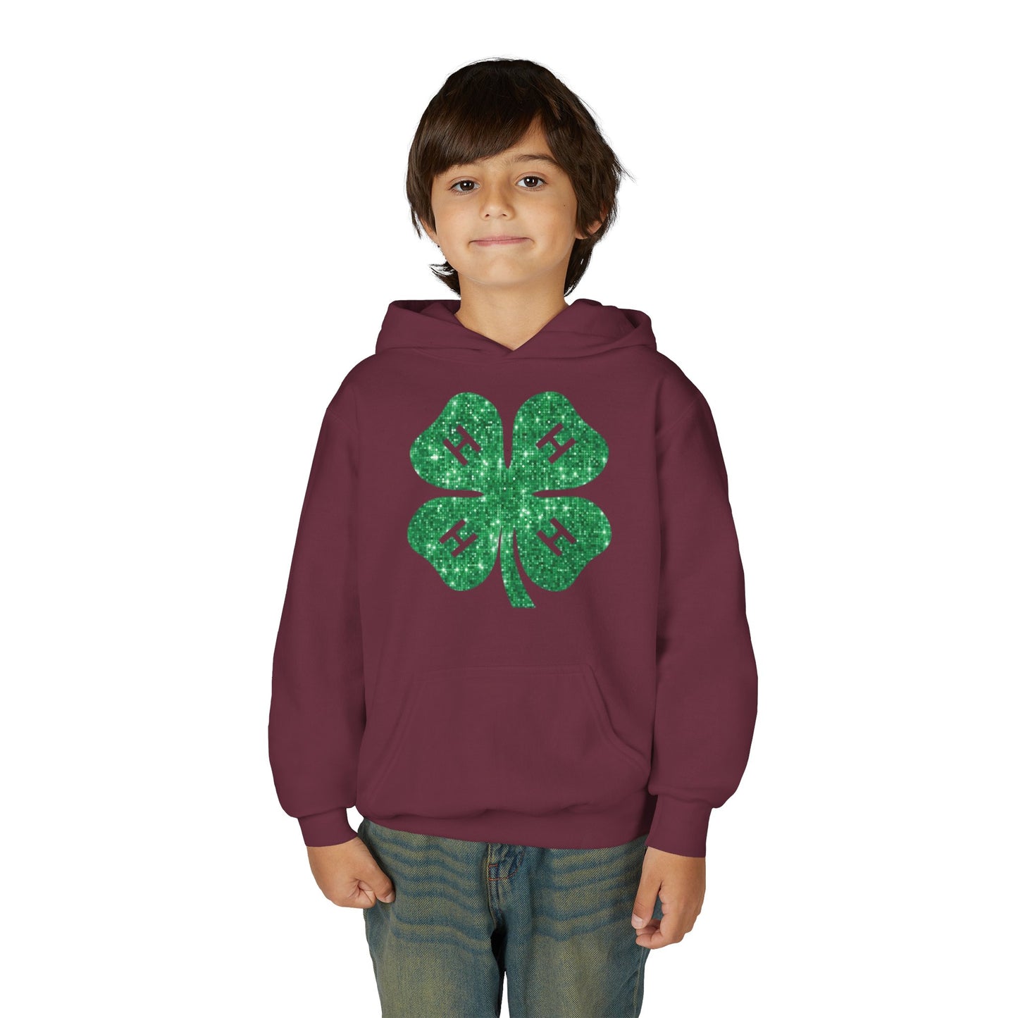 4-H GLITTER - Youth Hoodie